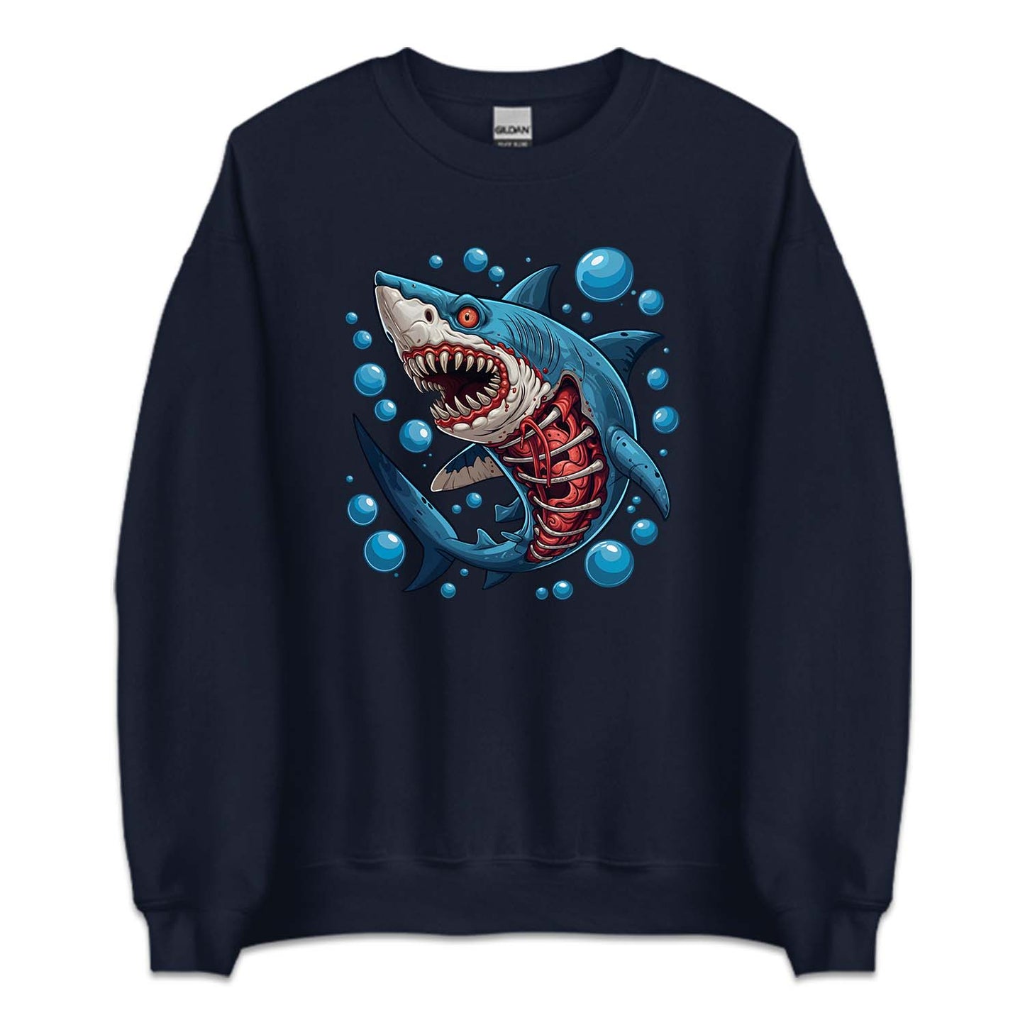 Zombie Shark Halloween Scary Costume | PRODUCT CODE: ZBMESKRHW