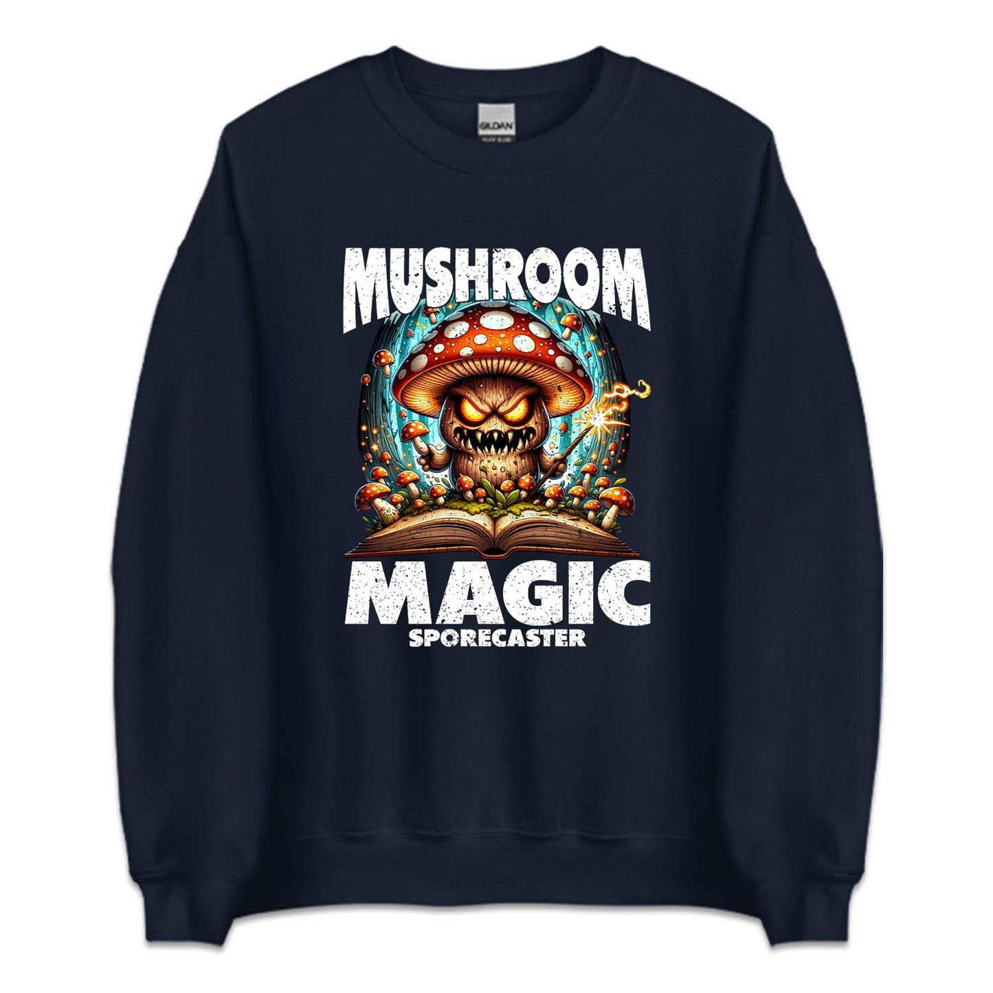Mushroom Dark Magic Wizard Spooky Fungi Halloween | PRODUCT CODE: MHSRMOWTC
