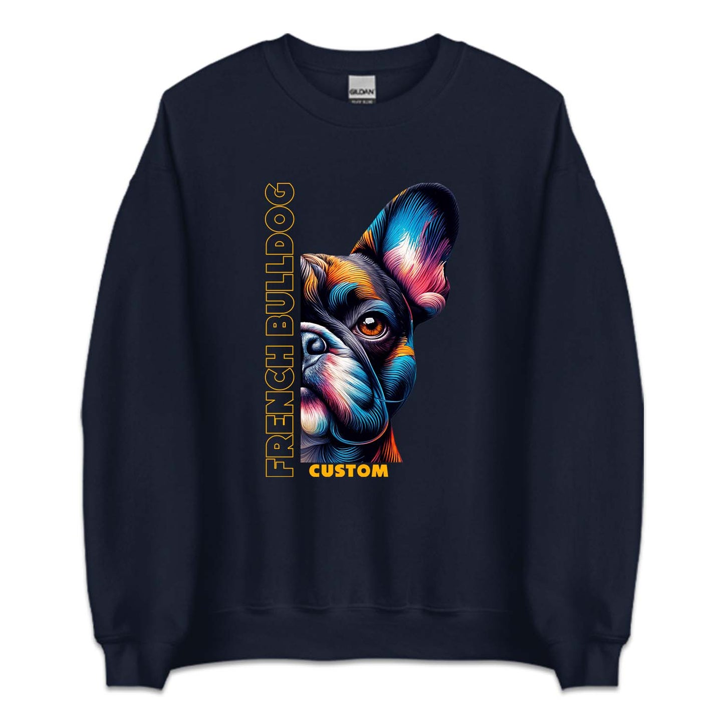 Personalised French Bulldog | PRODUCT CODE: CSTFRNHBLU