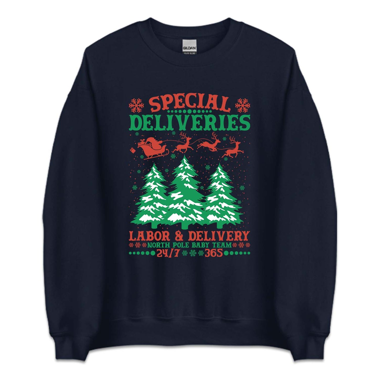 Christmas Labor and Delivery Nurse Xmas | PRODUCT CODE: LBRADLVYNRC