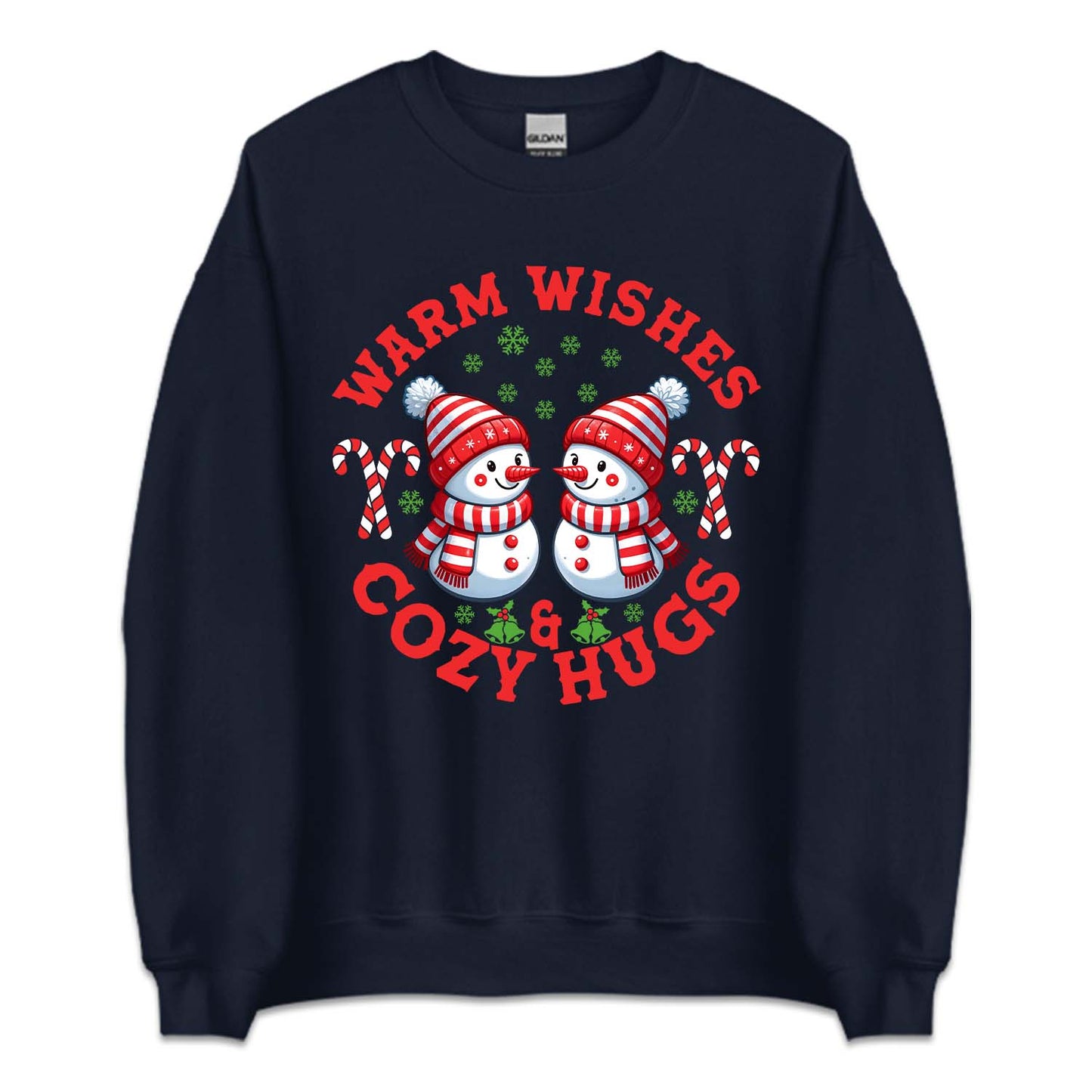 Christmas Snowmans Warm Wishes Cozy Xmas Hugs | PRODUCT CODE: WMRHSZYCO
