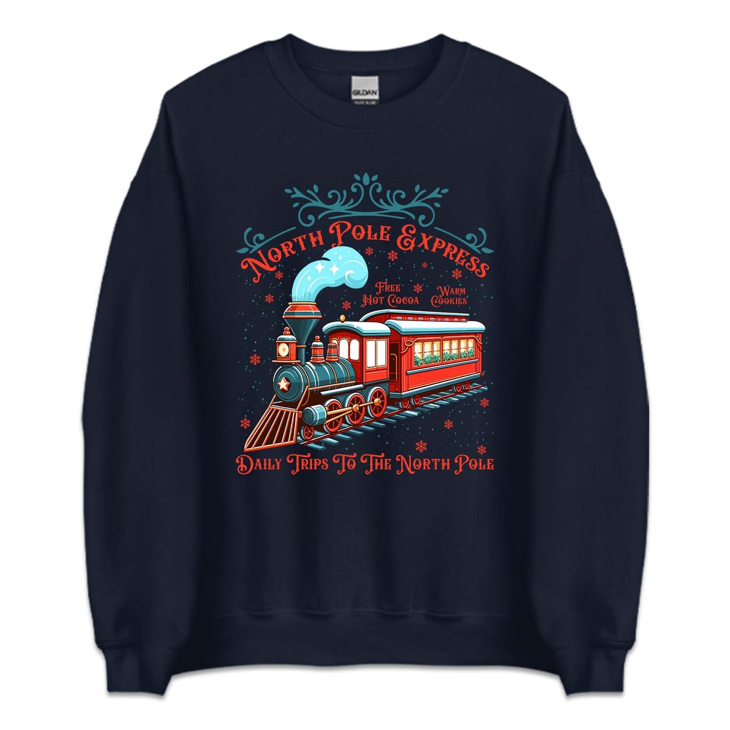 Retro Christmas North Pole Express Xmas | PRODUCT CODE: NRTPLEXCHM