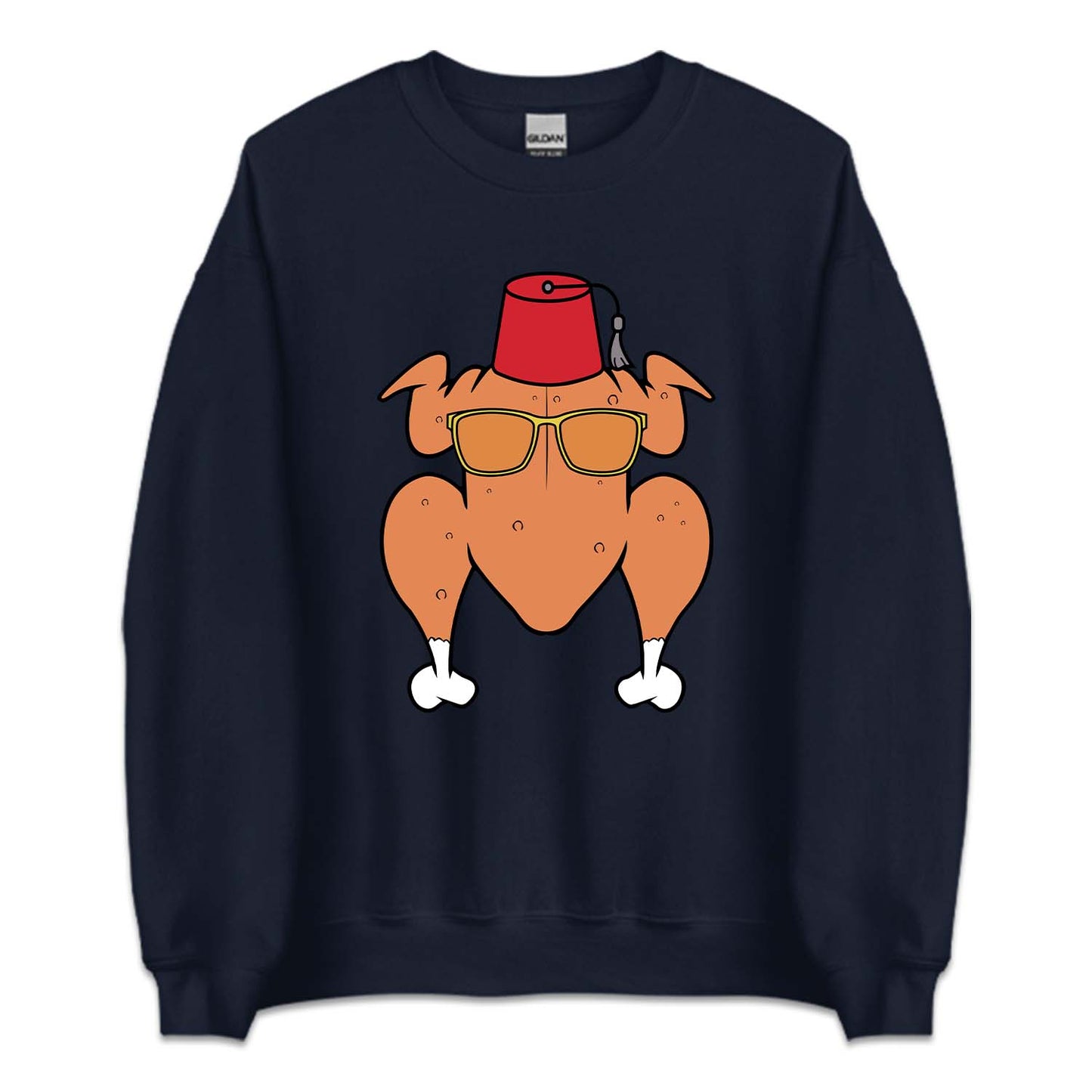 Turkey Thanksgiving Funny Turkey Day Fall Festive Autumn | PRODUCT CODE: GLSTRKHNGVS