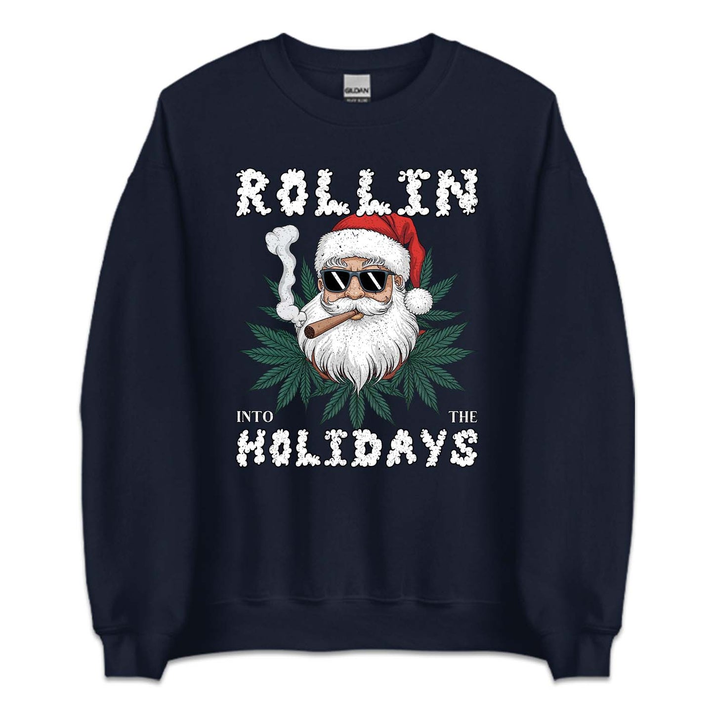Christmas Santa Claus Smoking Weed Cannabis Xmas | PRODUCT CODE: RLNTHDYCHM