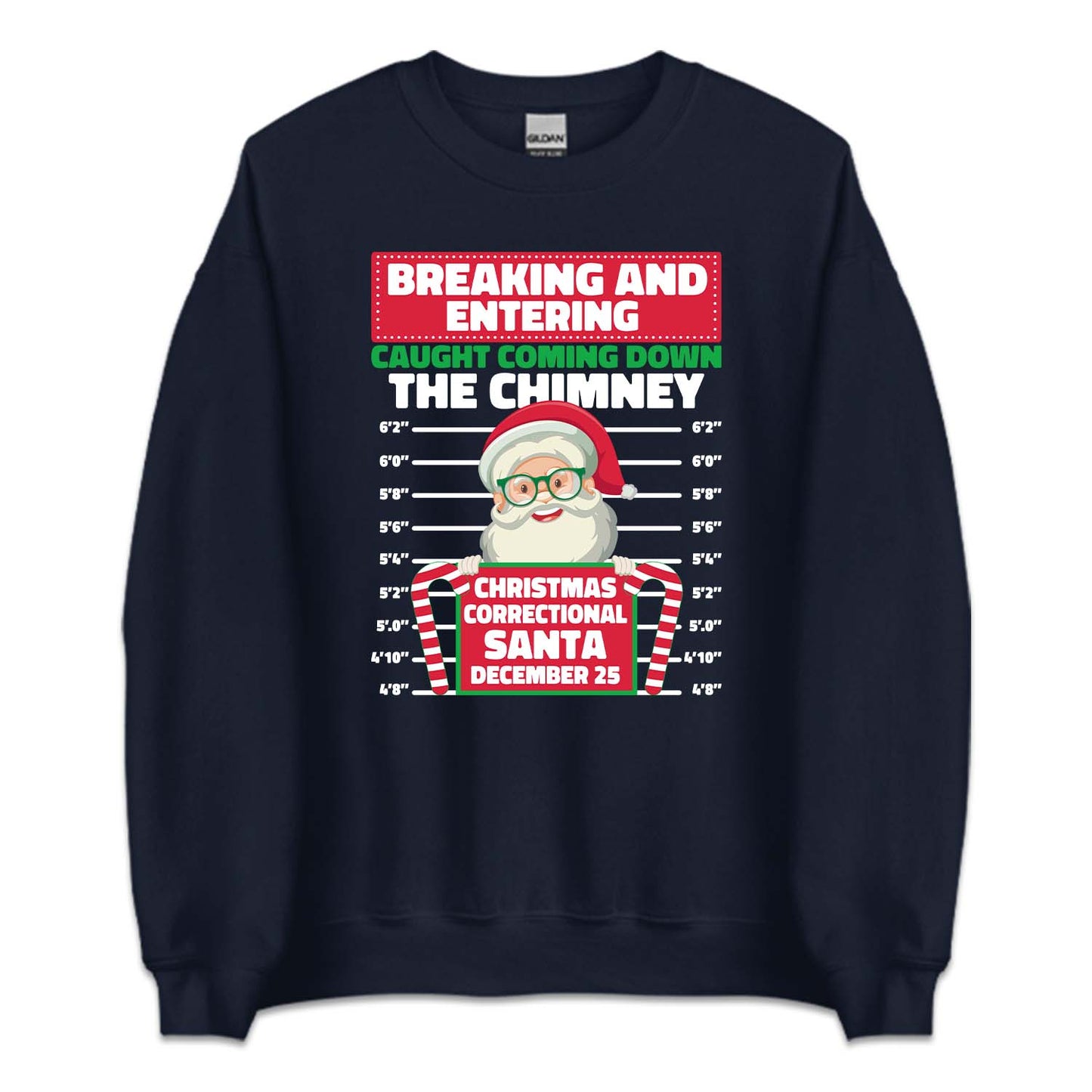 Christmas Correctional Santa Matching Family Xmas | PRODUCT CODE: SNTBRKAETGC