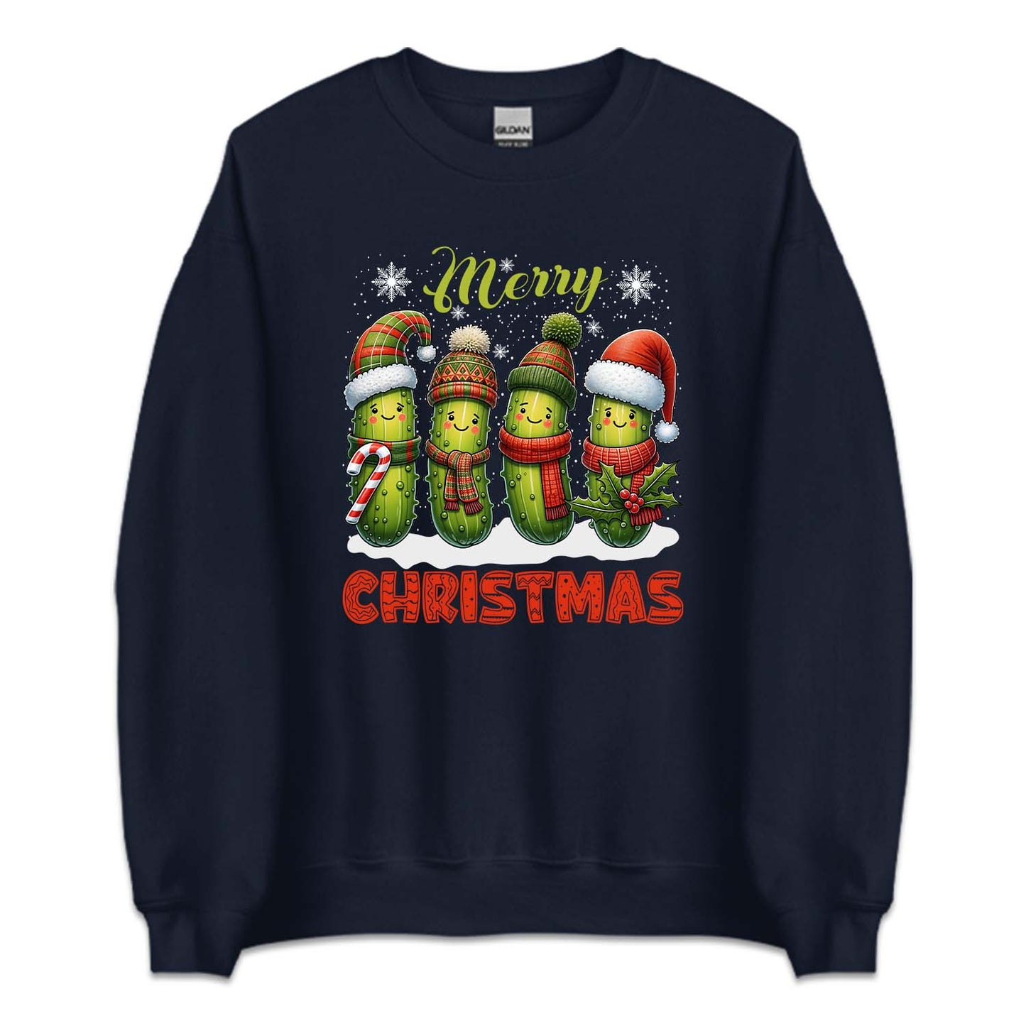 Merry Christmas Pickles Jolly Pickle Gang Xmas | PRODUCT CODE: QRCHMSTPKL