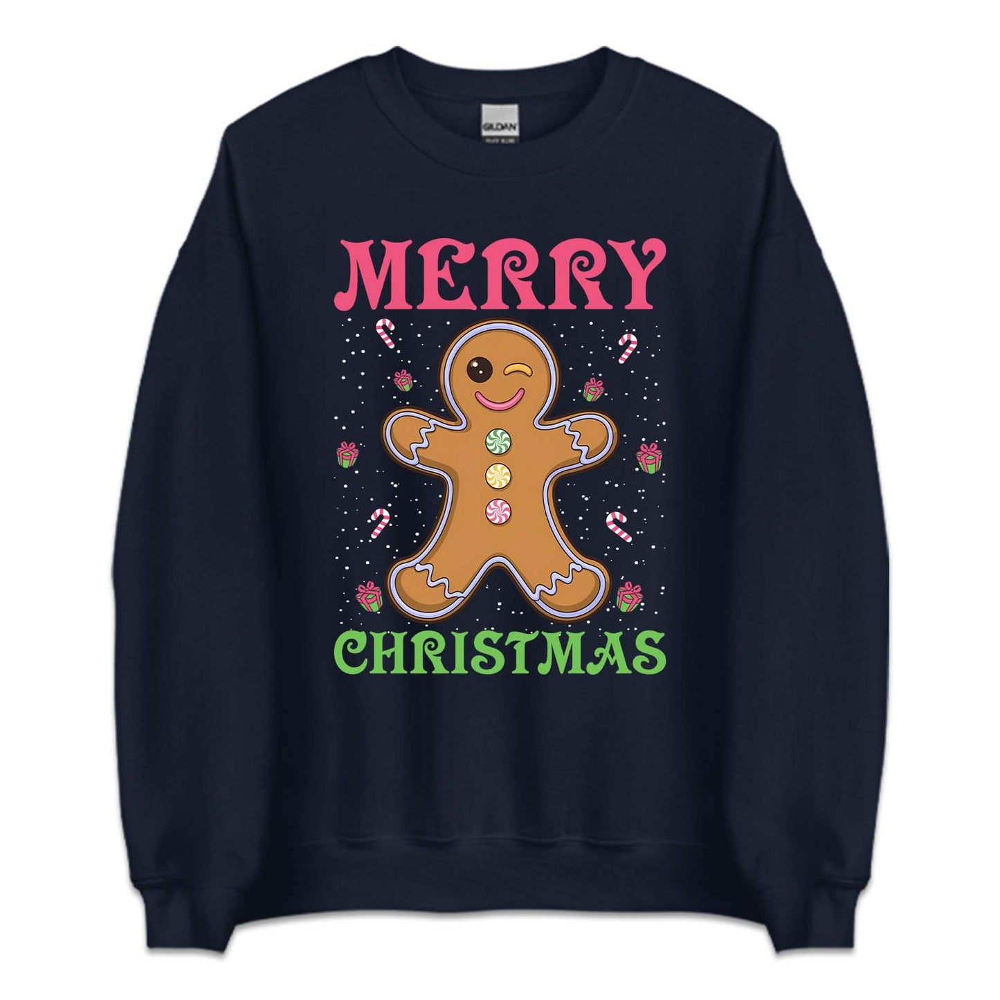 Merry Christmas Gingerbread Xmas Cookie | PRODUCT CODE: MRYCHTGNRB