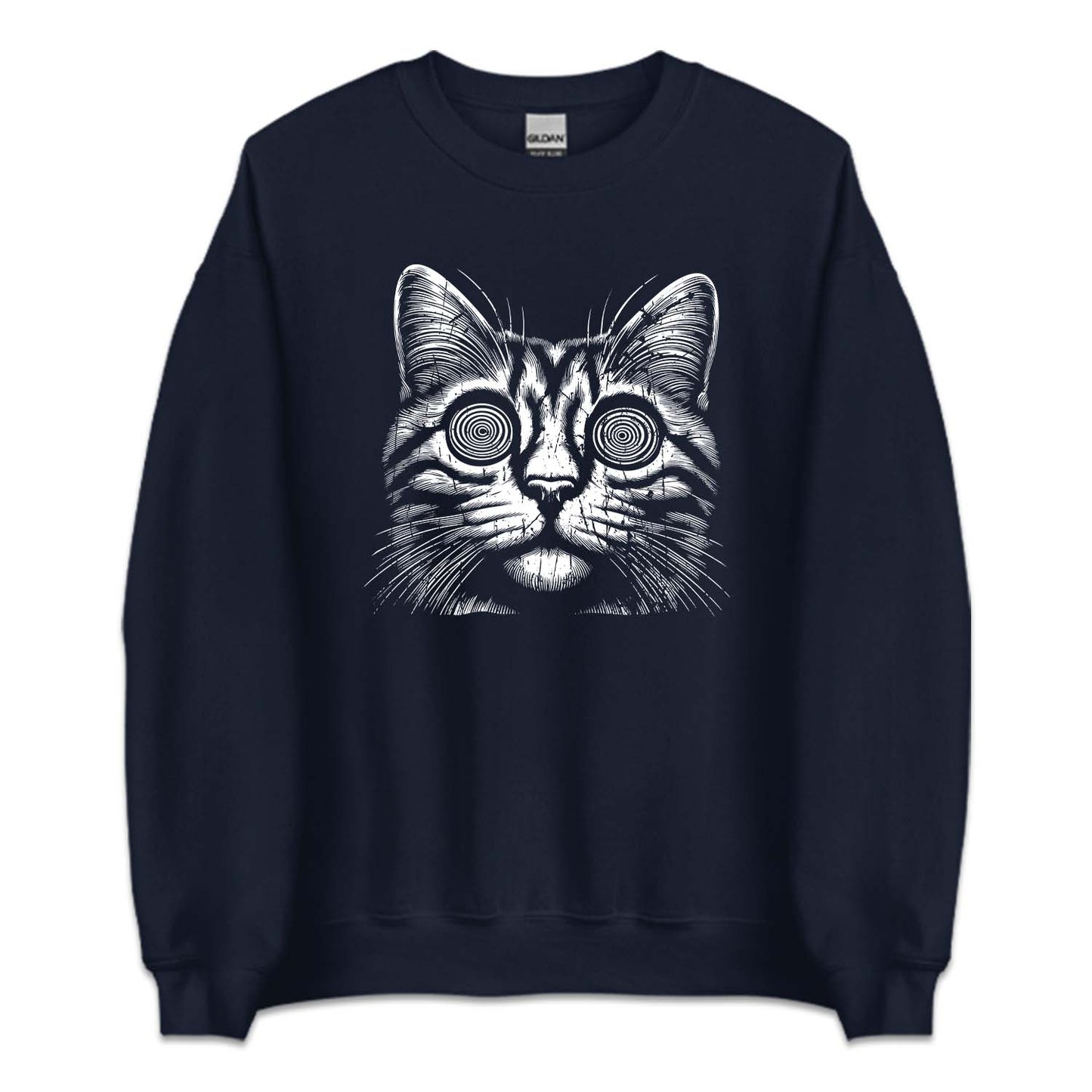 Dark Aesthetic Psychedelic Cat | PRODUCT CODE: PYSDLCTAP
