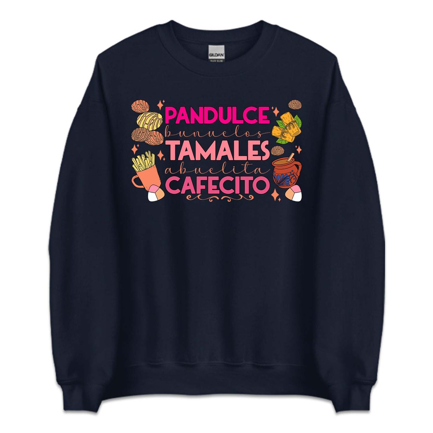 Mexican Christmas Foods Pandulce Bunuelos Tamales Abuelita & Cafecito Latina Xmas | PRODUCT CODE: MXCNPLDUBRE