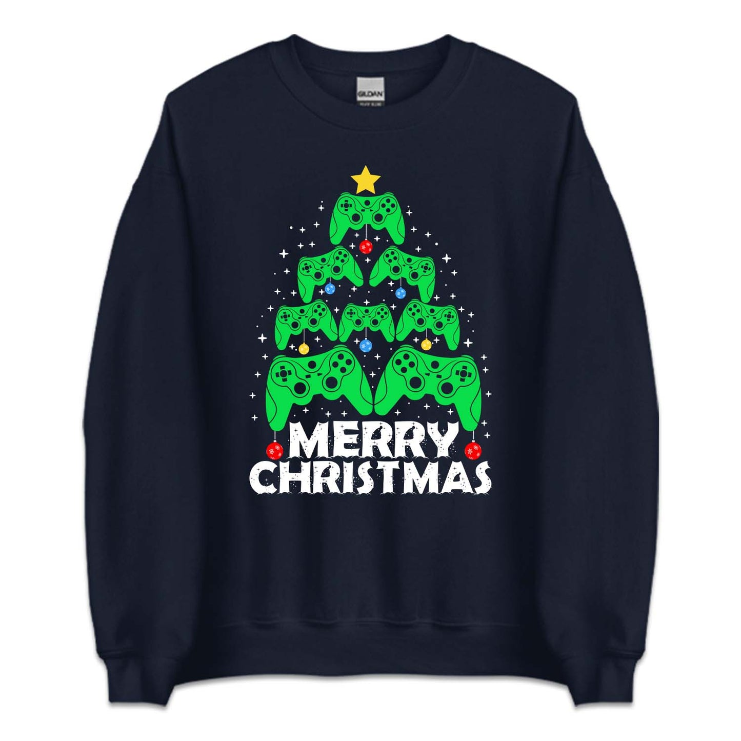Merry Christmas Gaming Controllers Tree Gamer Xmas | PRODUCT CODE: MYRCHGMNXAR
