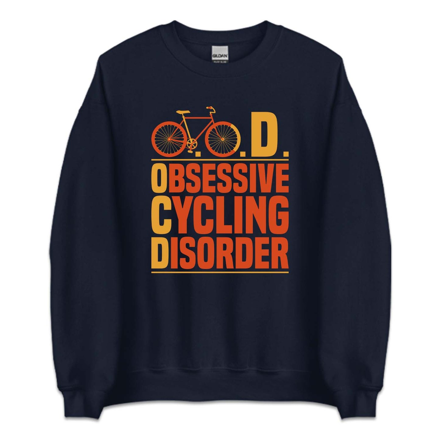 Obsessive Cycling Disorder Cyclist Humor | PRODUCT CODE: OBSCYOLGNB