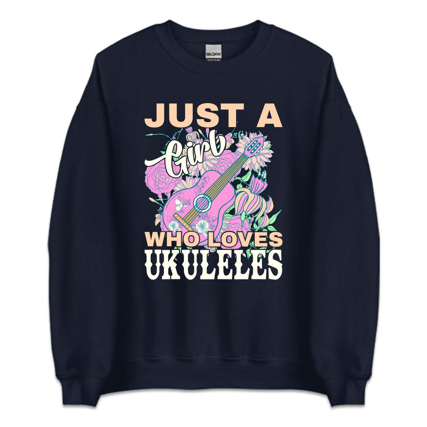 Just A Girl Who Loves Ukuleles | PRODUCT CODE: JSTGRWLUKL