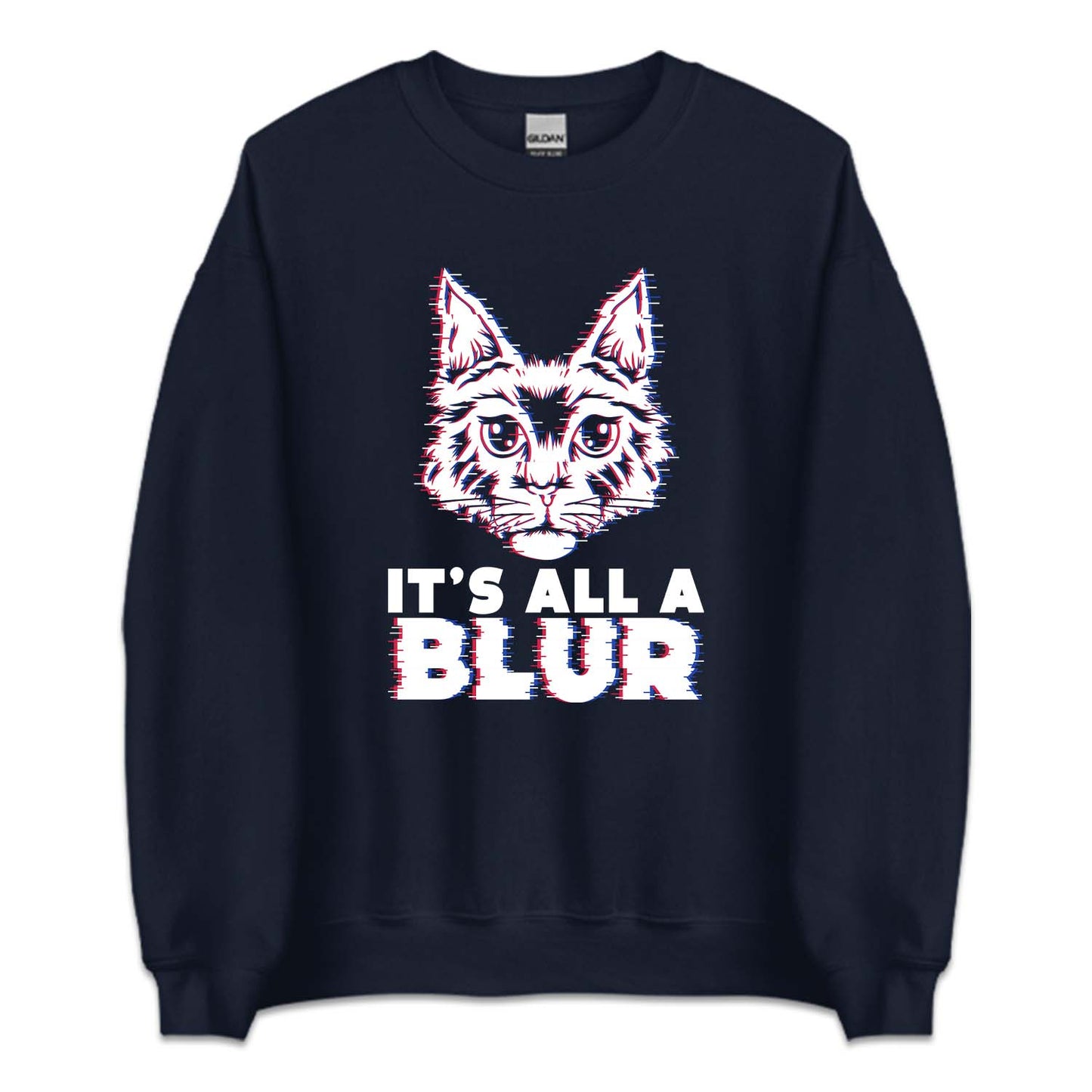 Cat It's All A Blur Hip Hop Concert Merchandise | PRODUCT CODE: CTIALBDRK