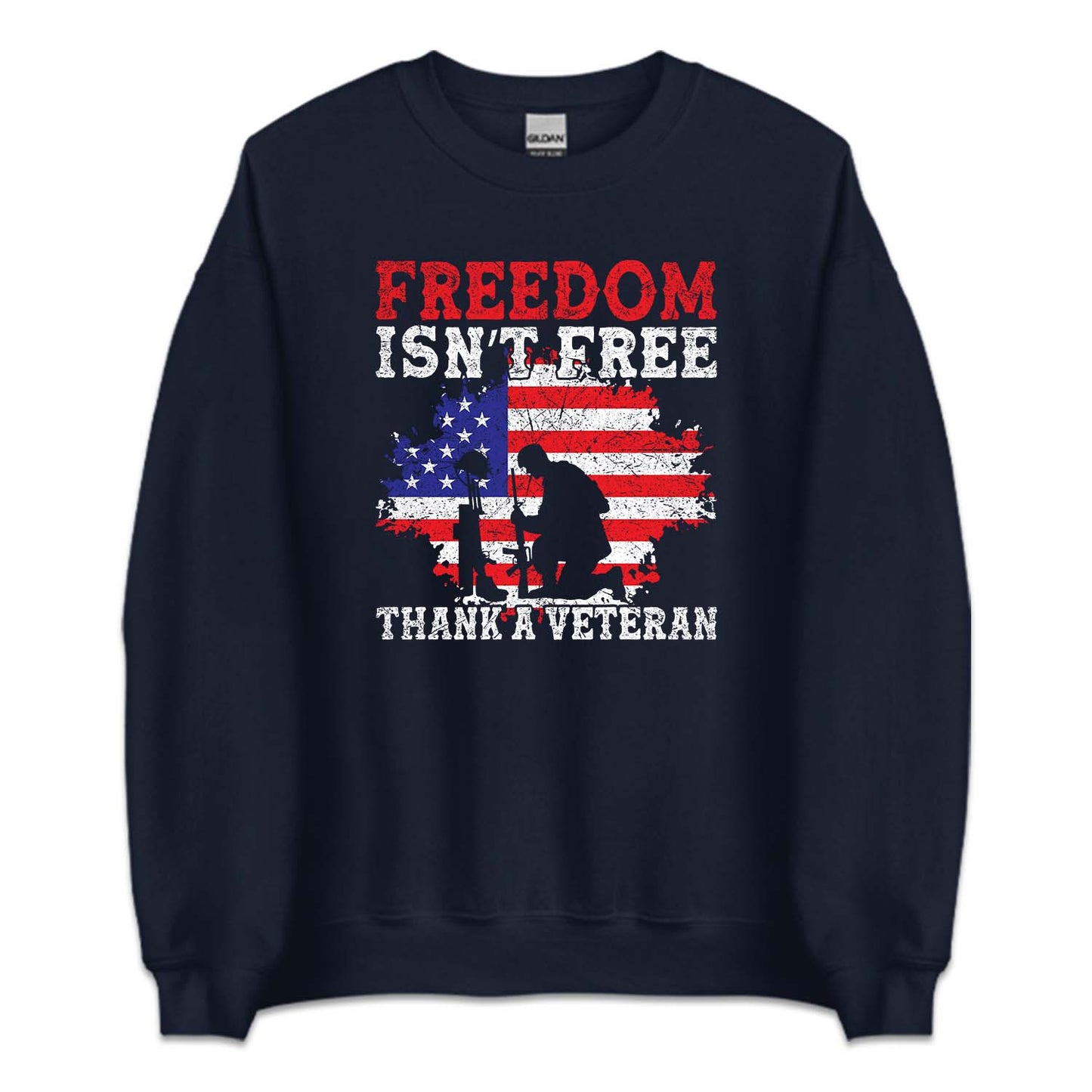 Freedom Isn't Free Thank A Veteran American Military | PRODUCT CODE: FREMDSTEVA