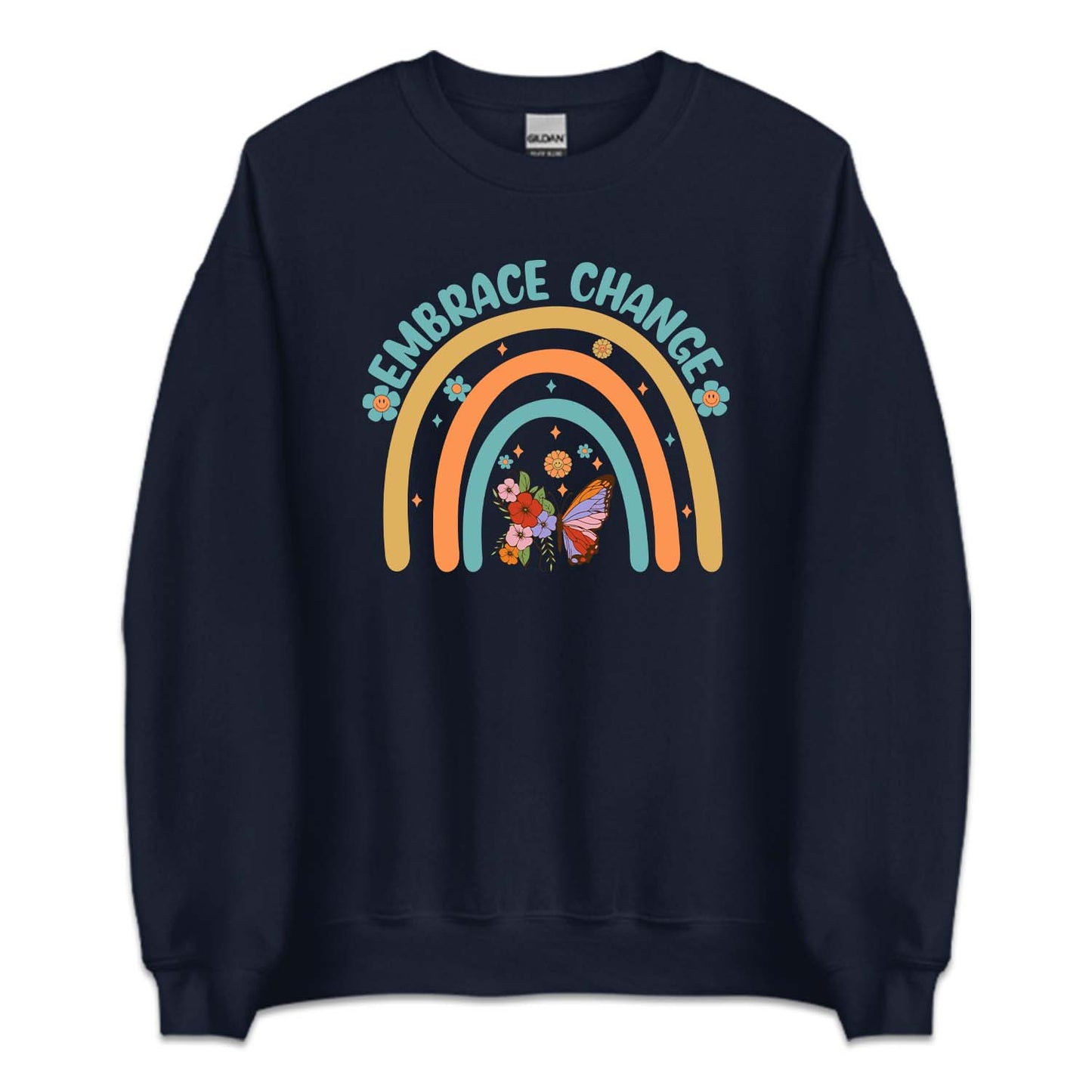 Embrace Change Groovy Butterfly Floral | PRODUCT CODE: EBMCHGRVB