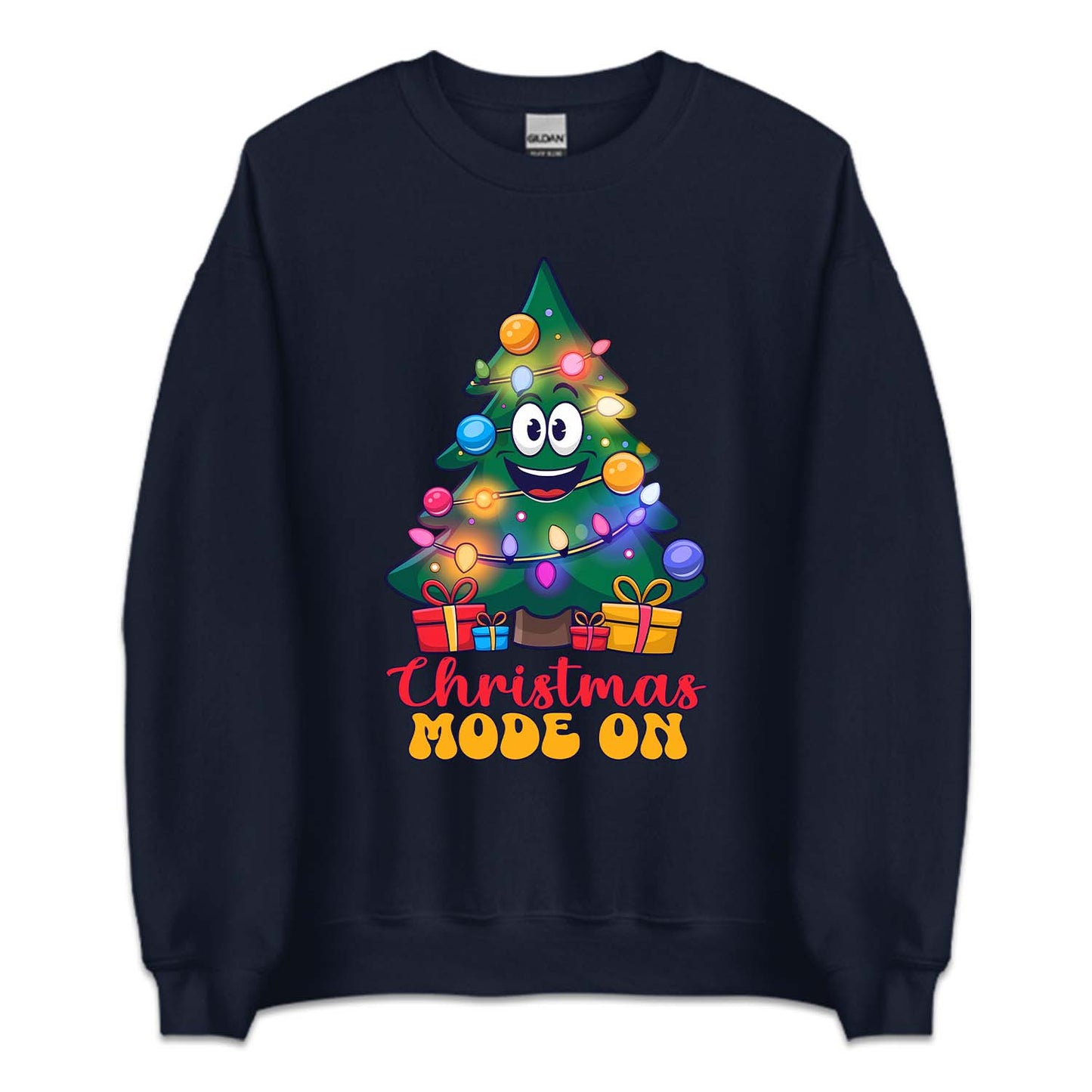 Christmas Mode On Festive Tree Cozy Winter Xmas | PRODUCT CODE: CHRTMDNOMS