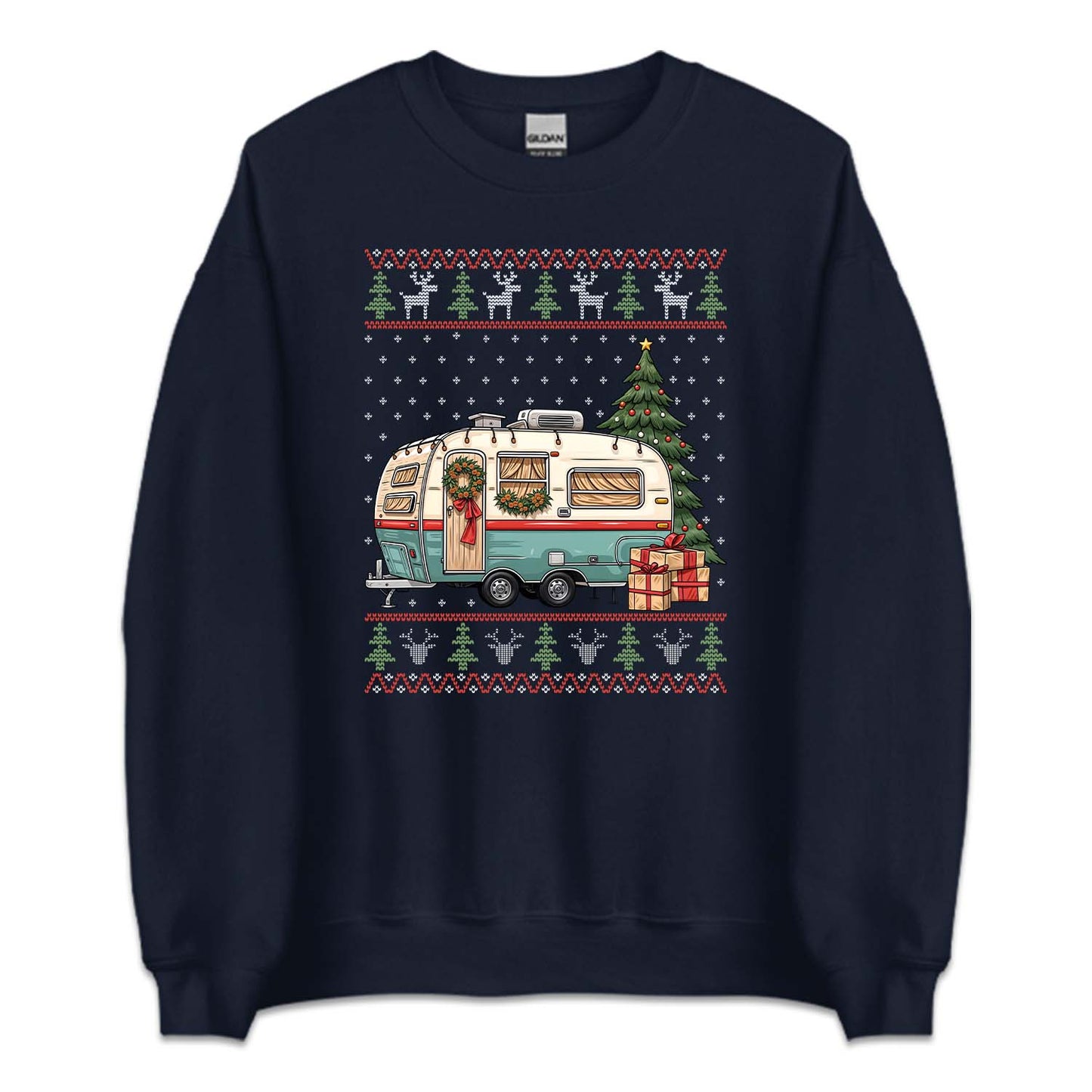 Merry Christmas Caravan Camping Xmas Holiday Merry Campmas | PRODUCT CODE: MTYRCHRBVMP