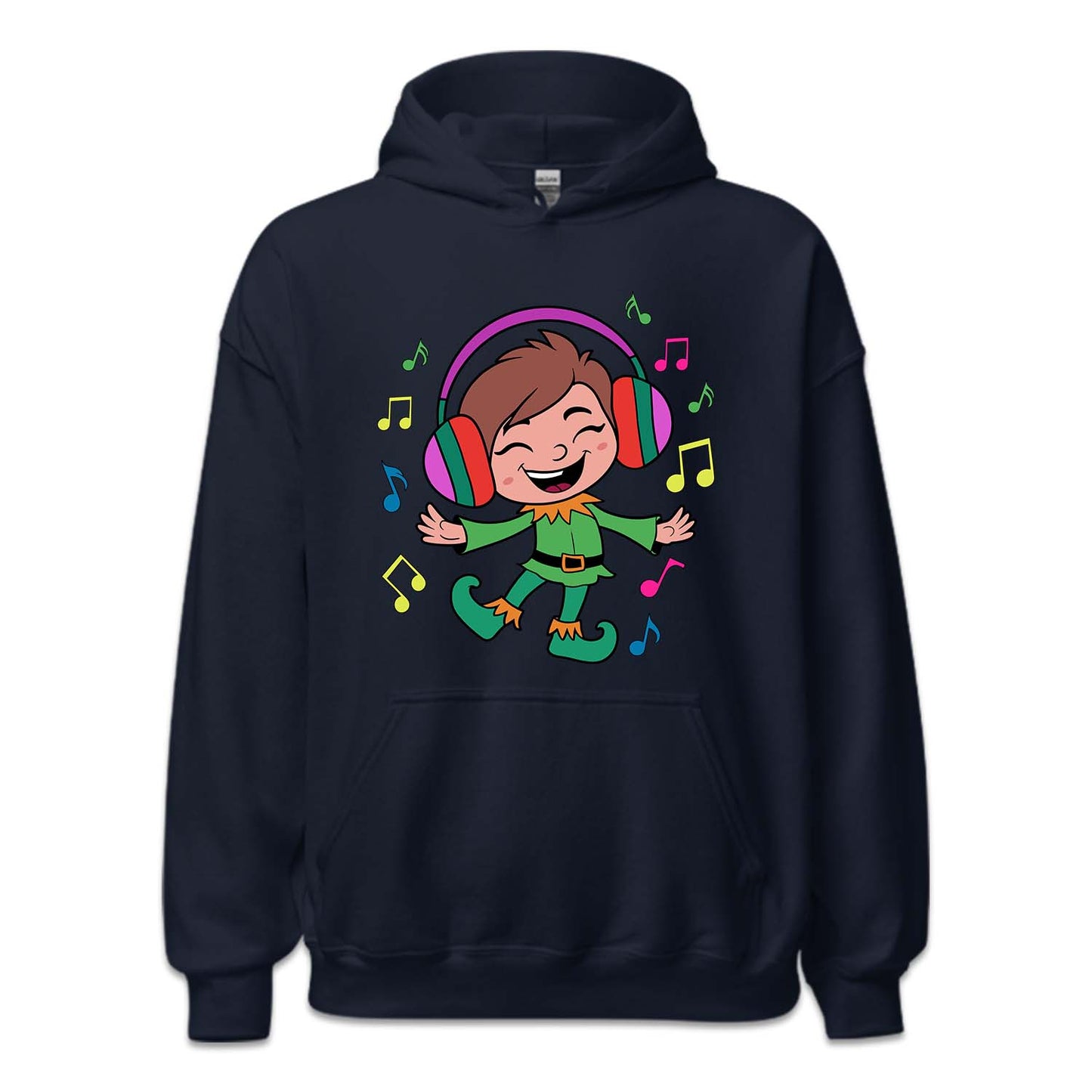Christmas Xmas Cute Dancing Elf with Headphones | PRODUCT CODE: CHREDNGELF