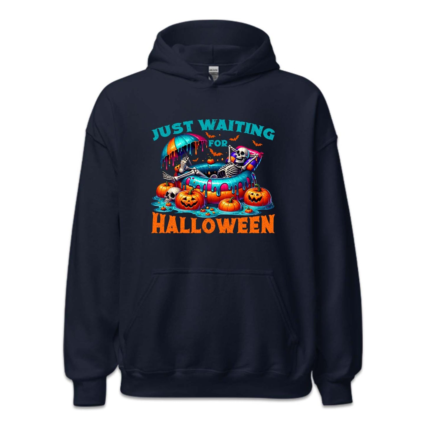 Just Waiting for Halloween Skeleton Pool Party | PRODUCT CODE: JUTWFRHLWM