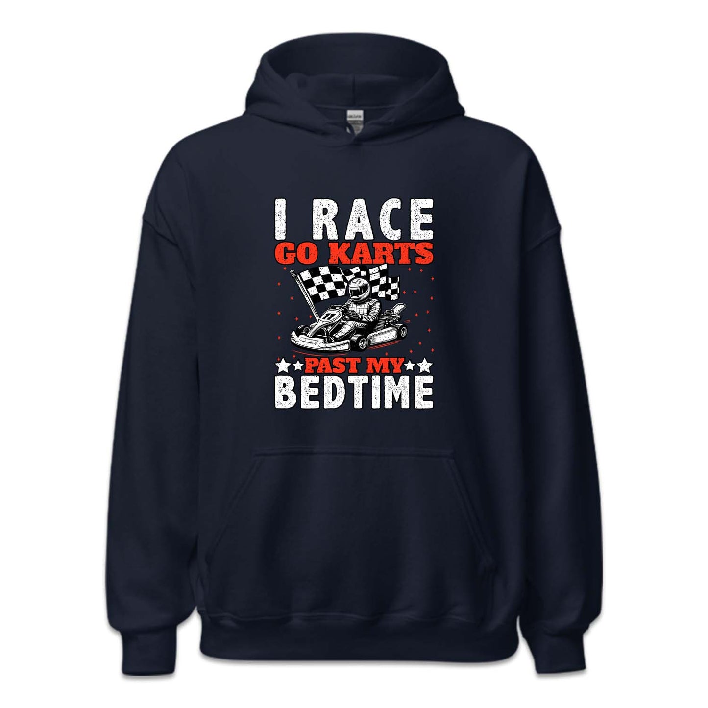 I Race Go Karts Past My Bedtime Racing Quotes | PRODUCT CODE: IRCGTSPMBD