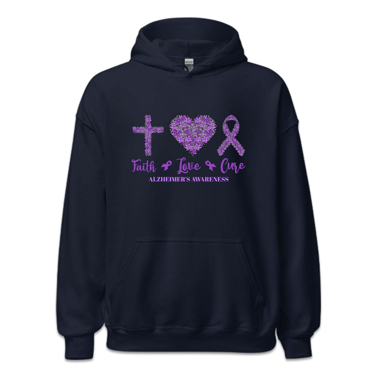 Faith Love Cure Alzheimer's Mental Health Awareness | PRODUCT CODE: FTLVCRAZML
