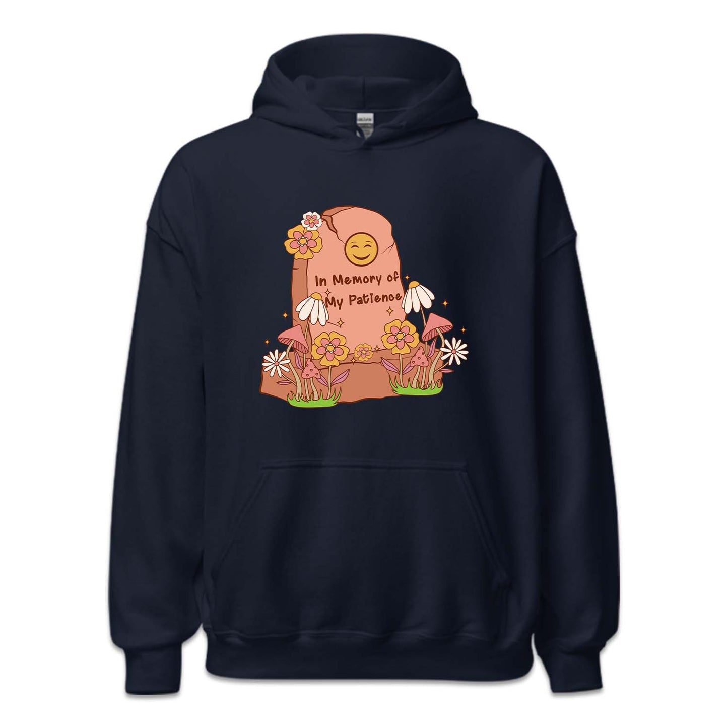 In Memory Of My Patience Floral Gravestone | PRODUCT CODE: MROYFPTNC