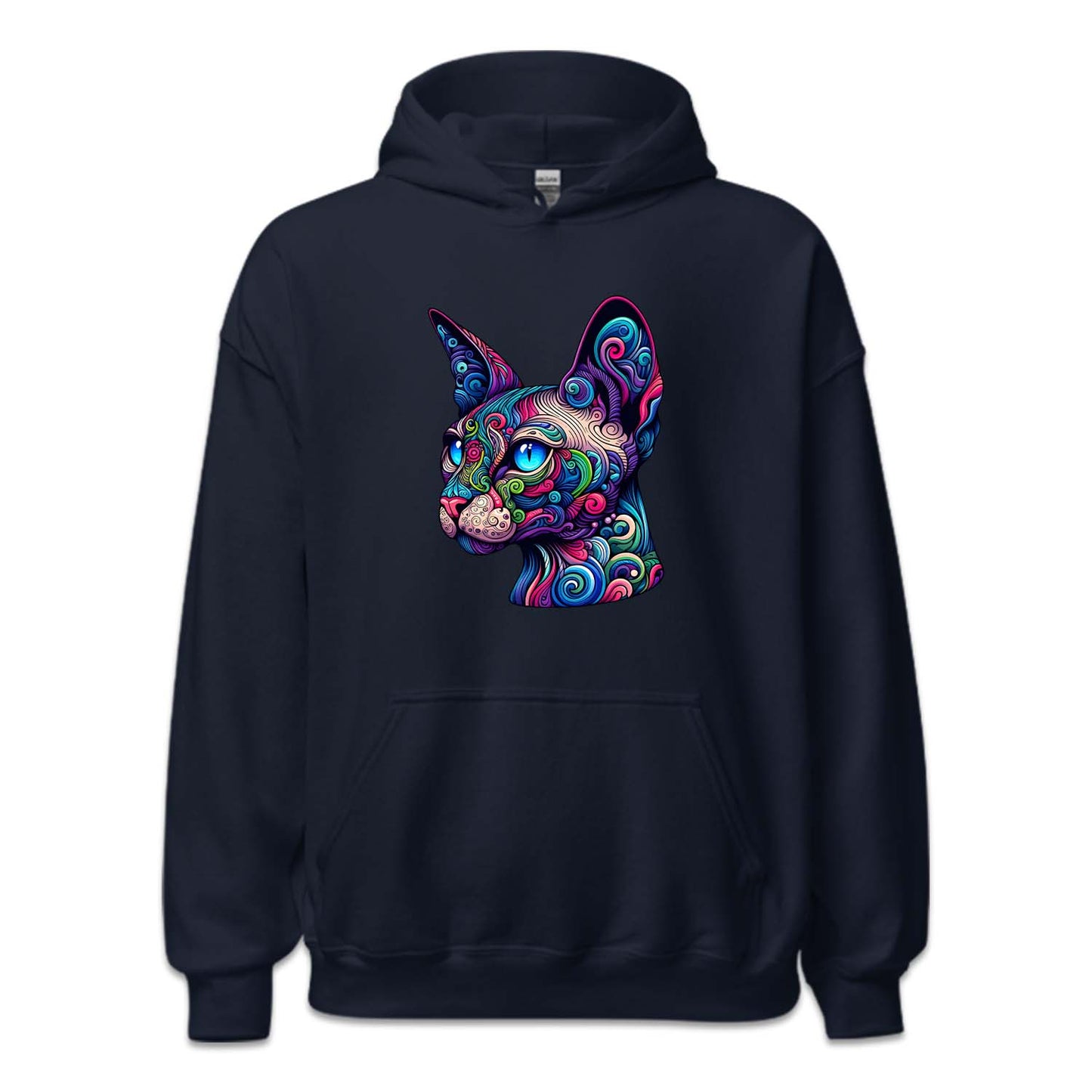 Psychedelic Colorful Sphynx Cat | PRODUCT CODE: SPXHCTPSY