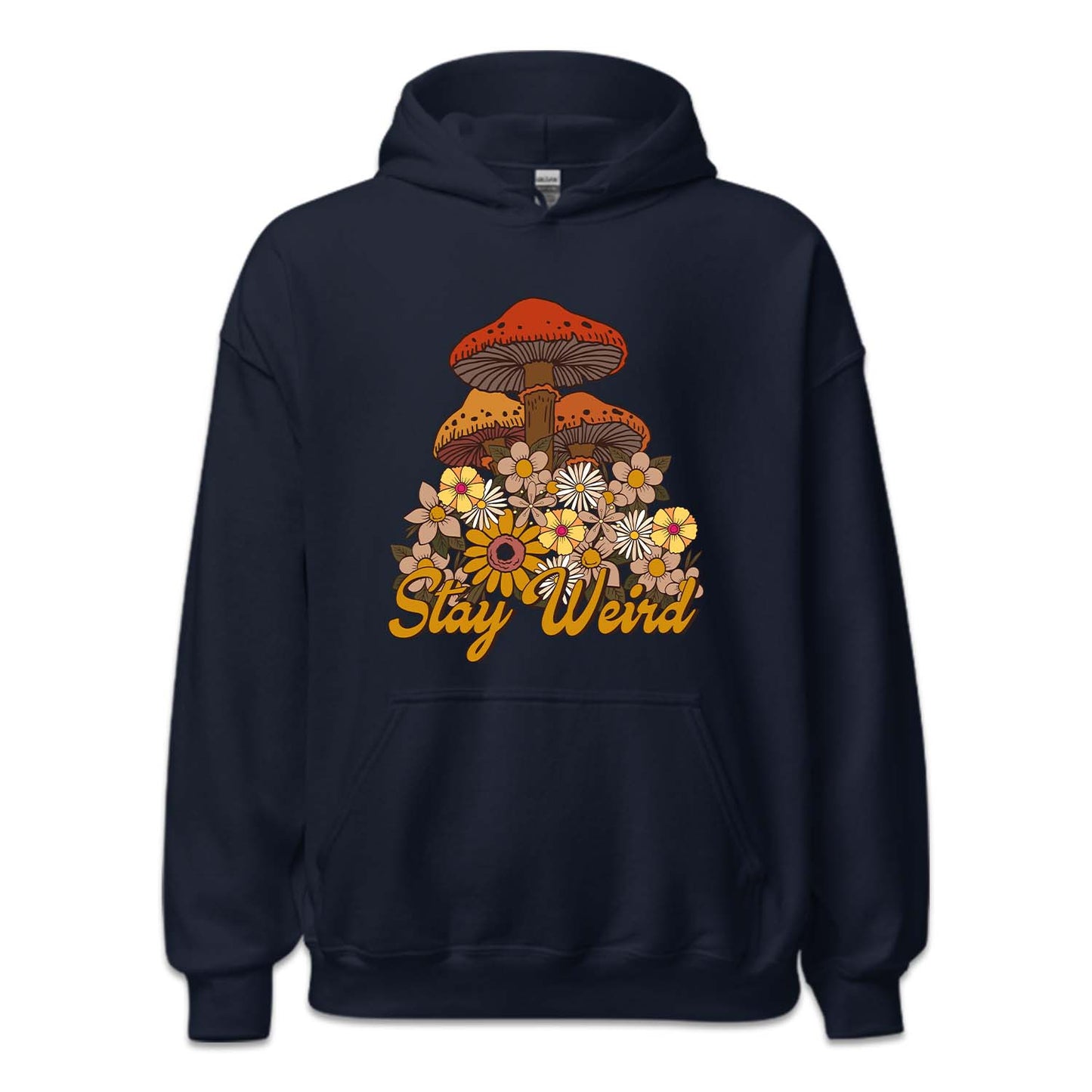 Retro Stay Weird Psychedelic Mushrooms | PRODUCT CODE: STYWRDMSHR