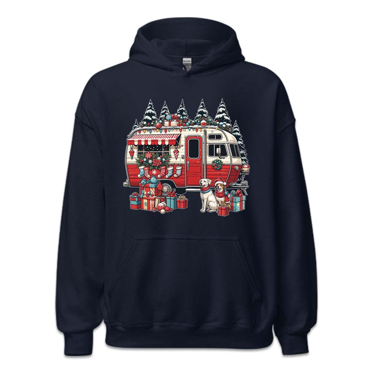 Vintage Christmas Camper Xmas Adventure | PRODUCT CODE: VGTCHRMSNT