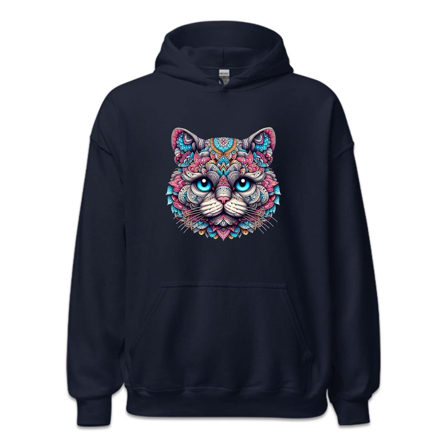 Psychedelic Colorful British Shorthair Cat | PRODUCT CODE: BRTSHCAPSYD