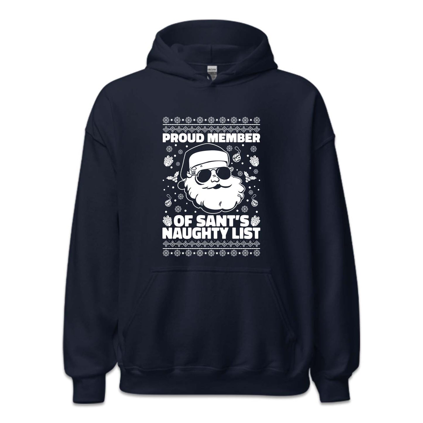 Proud Member of Santa's Naughty List Christmas Naughty Xmas | PRODUCT CODE: PRMBRESNTC