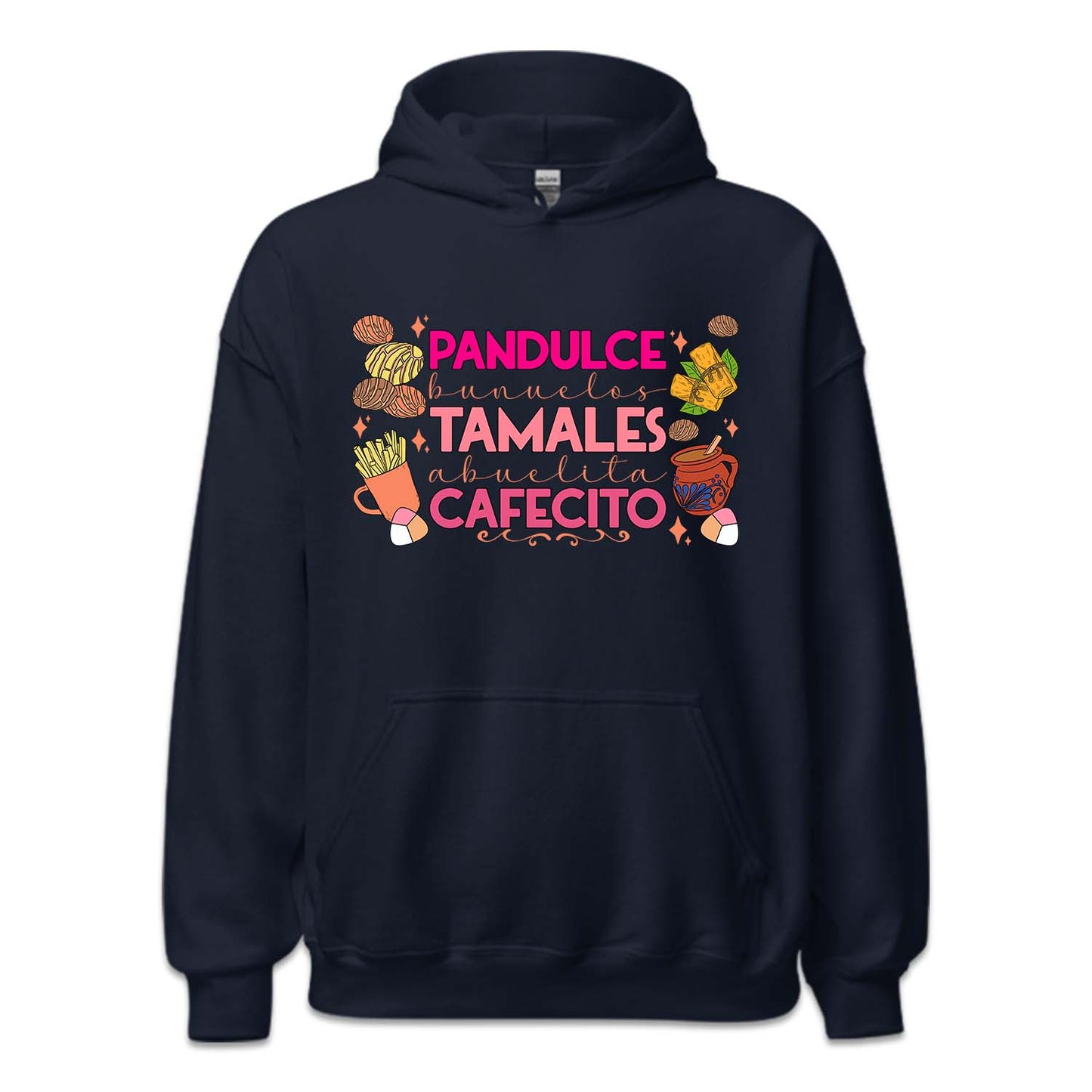 Mexican Christmas Foods Pandulce Bunuelos Tamales Abuelita & Cafecito Latina Xmas | PRODUCT CODE: MXCNPLDUBRE