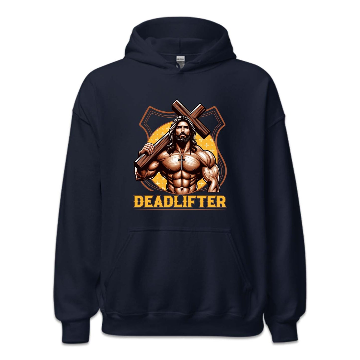 Jesus The Deadlifter Christian Workout | PRODUCT CODE: JUSTHDLFTG