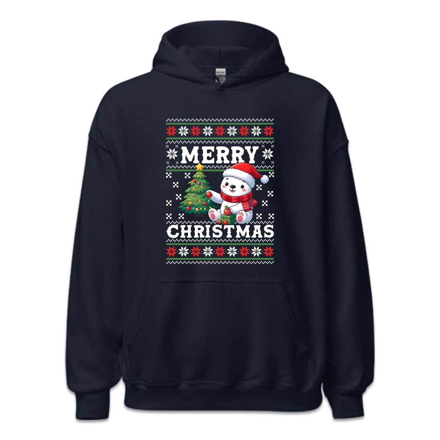 Merry Christmas Polar Bear Ugly Xmas | PRODUCT CODE: MRYCHTPLARB
