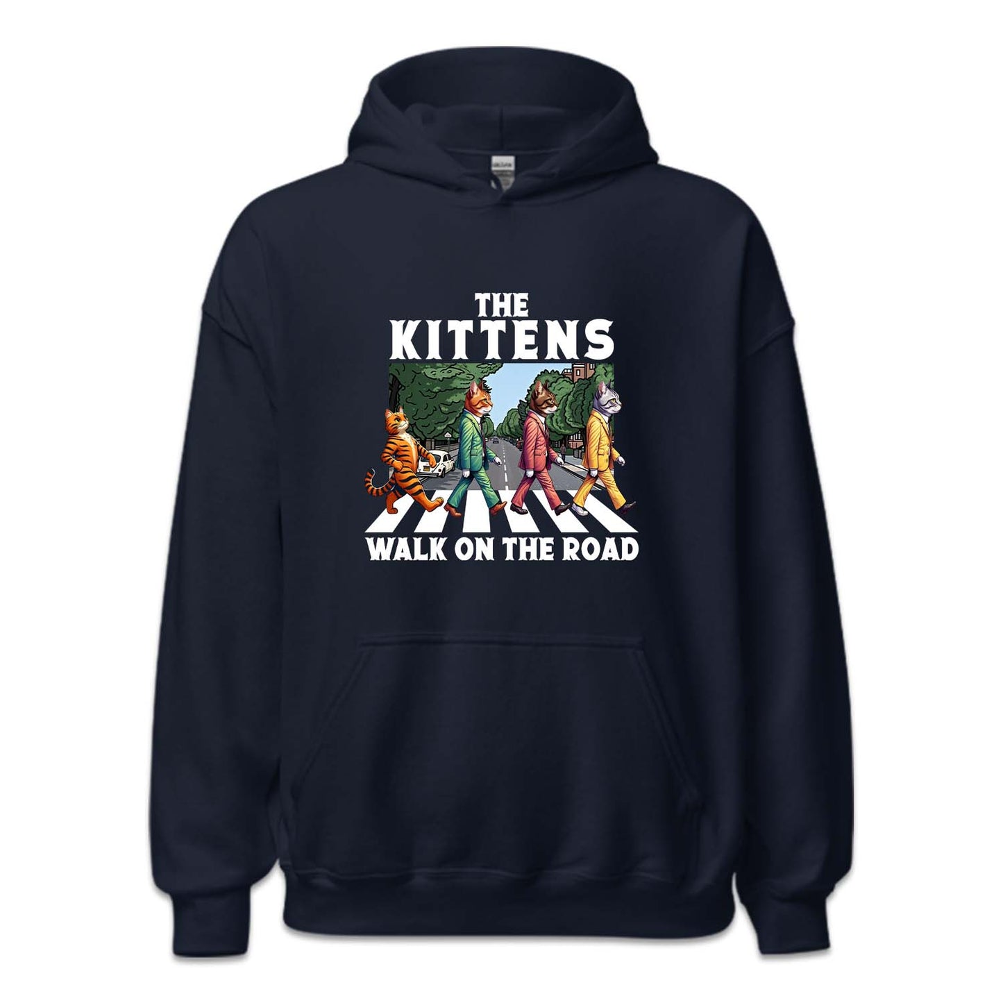 The Kittens Walk On The Road Cute Cat Crosswalk | PRODUCT CODE: THKETNSCR