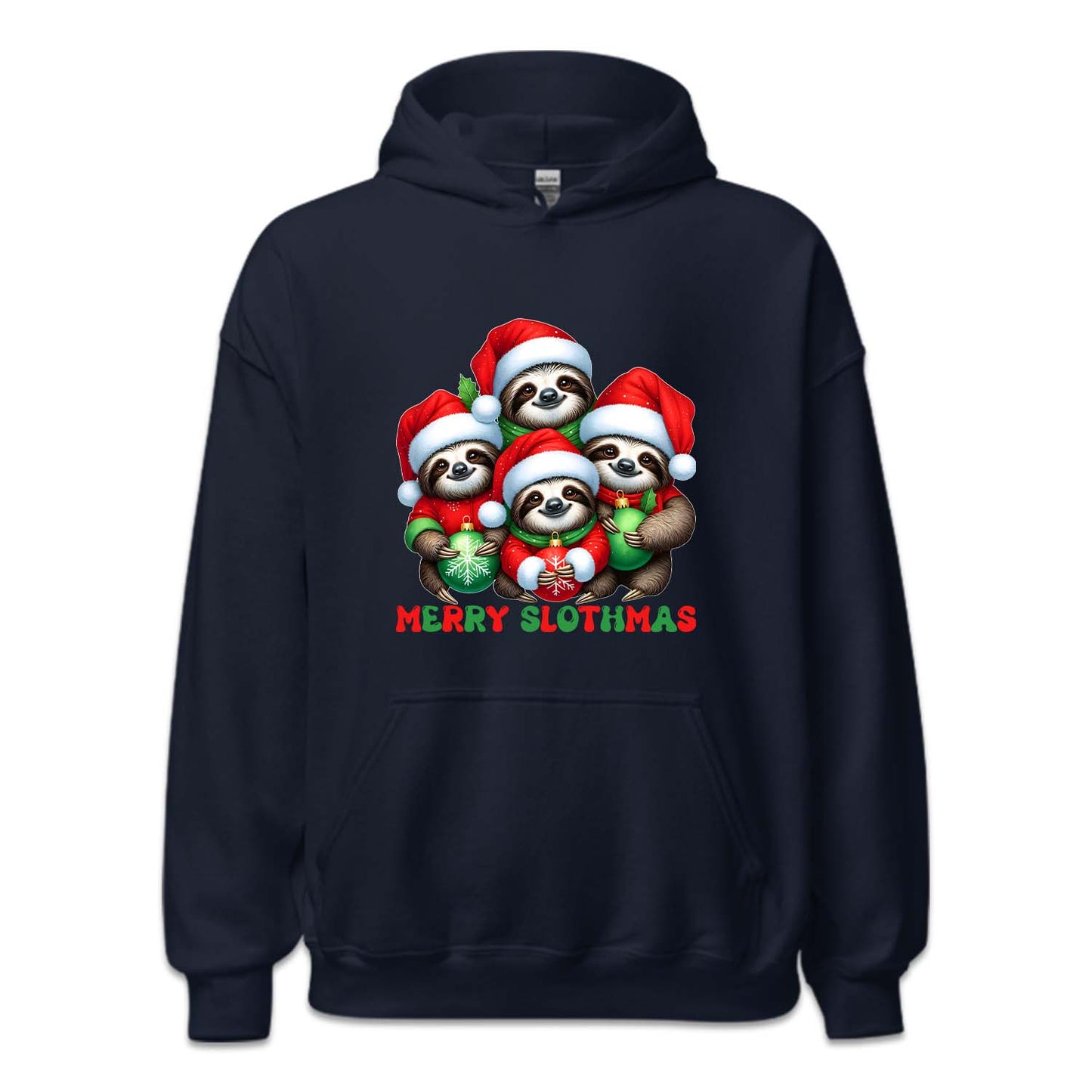Merry Slothmas Cute Christmas Sloth Xmas Holiday Animal | PRODUCT CODE: MRYSLTHACR