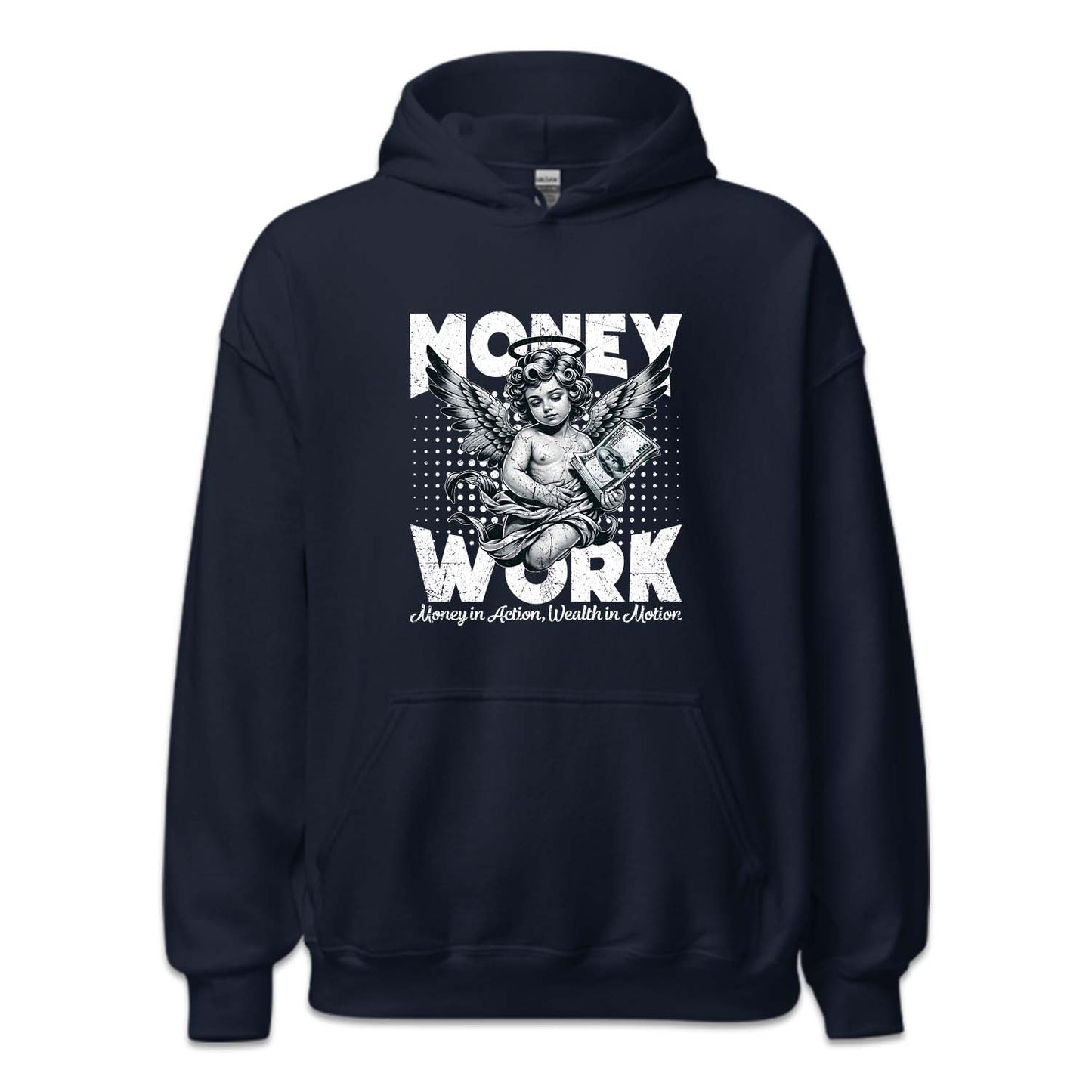 Cherub Holding $100 Bills Money Work | PRODUCT CODE: MNYWRKCHB