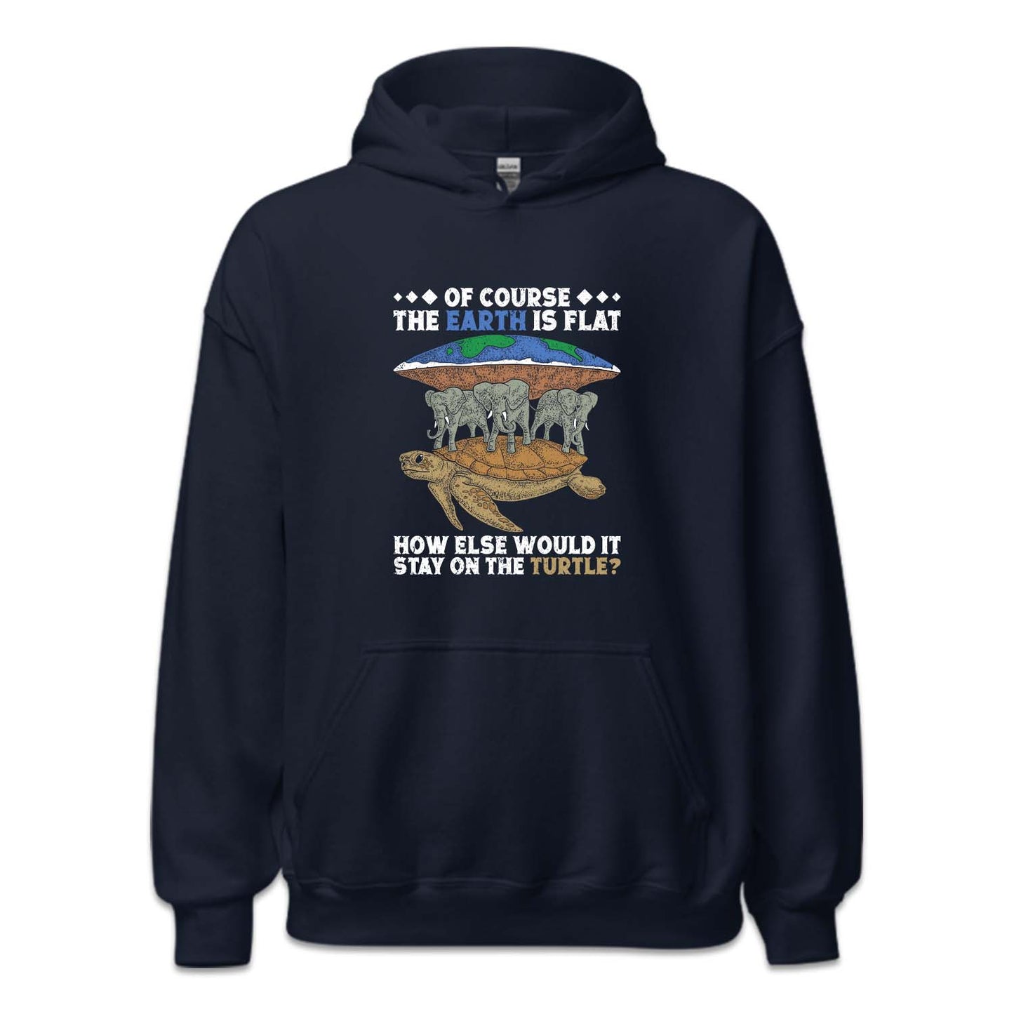 Flat Earth Turtle Conspiracy Theory | PRODUCT CODE: FTERHRLHRO
