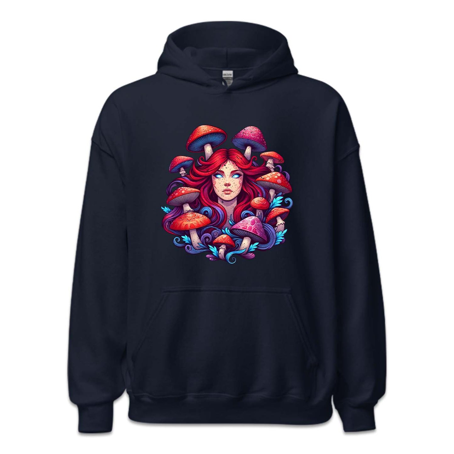 Psychedelic Mystical Woman Mushrooms Shroom Lover | PRODUCT CODE: PSYDLCMYWS