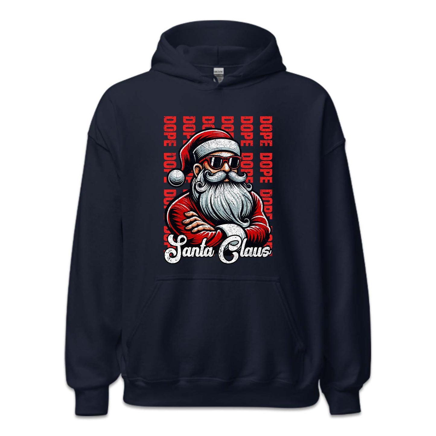 Dope Santa Claus Rock Christmas Trendy Xmas Holiday Season | PRODUCT CODE: DPTMNARKCH