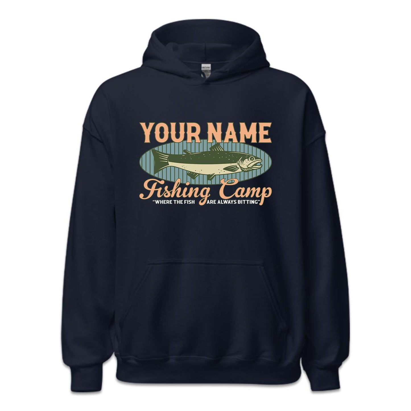 Personalized Fishing Camp Bait And Tackle | PRODUCT CODE: WRETFALWB