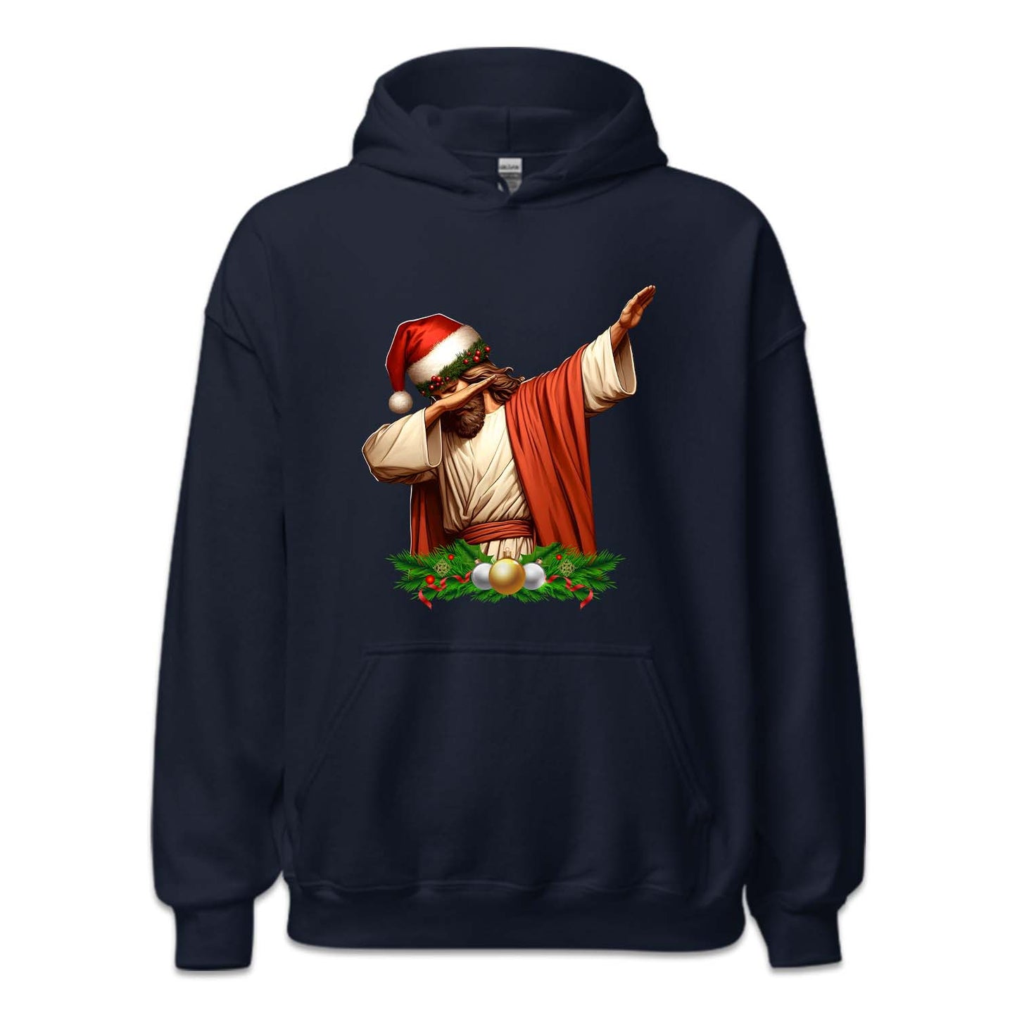 Christmas Dabbing Jesus in Santa Hat Religous Festive Xmas | PRODUCT CODE: DBNGJXMSCR