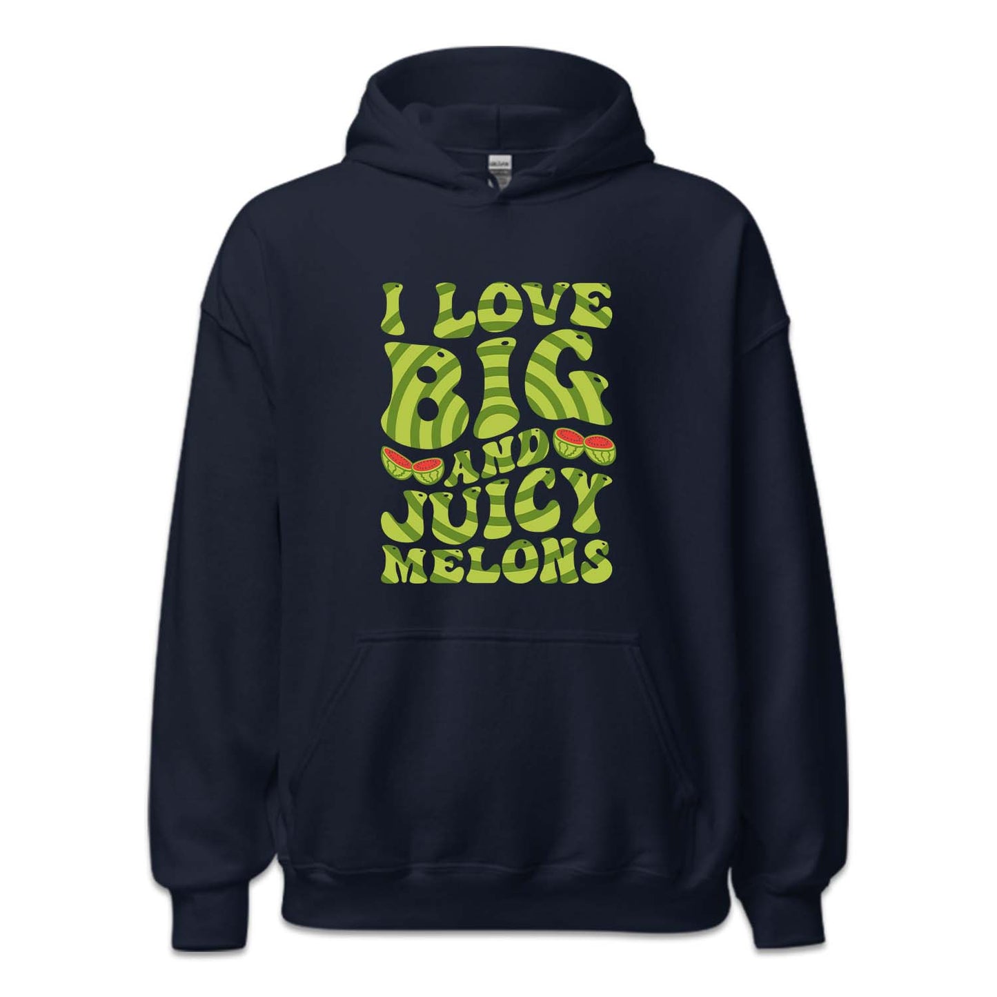 I Love Big And Juicy Melons Vegetarian Humor | PRODUCT CODE: LVBGANJUCY