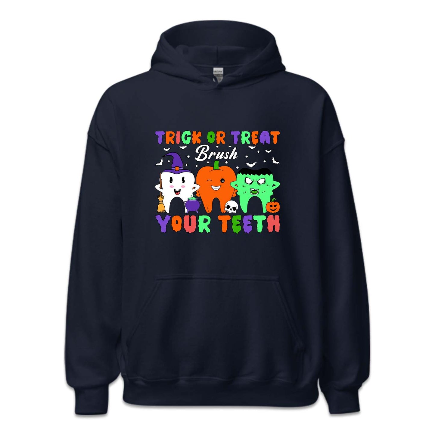 Trick Or Treat Brush Your Teeth Spooky Halloween Dentist | PRODUCT CODE: TRKCREBRHS