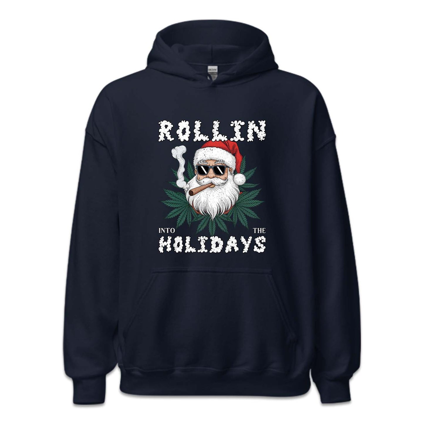 Christmas Santa Claus Smoking Weed Cannabis Xmas | PRODUCT CODE: RLNTHDYCHM