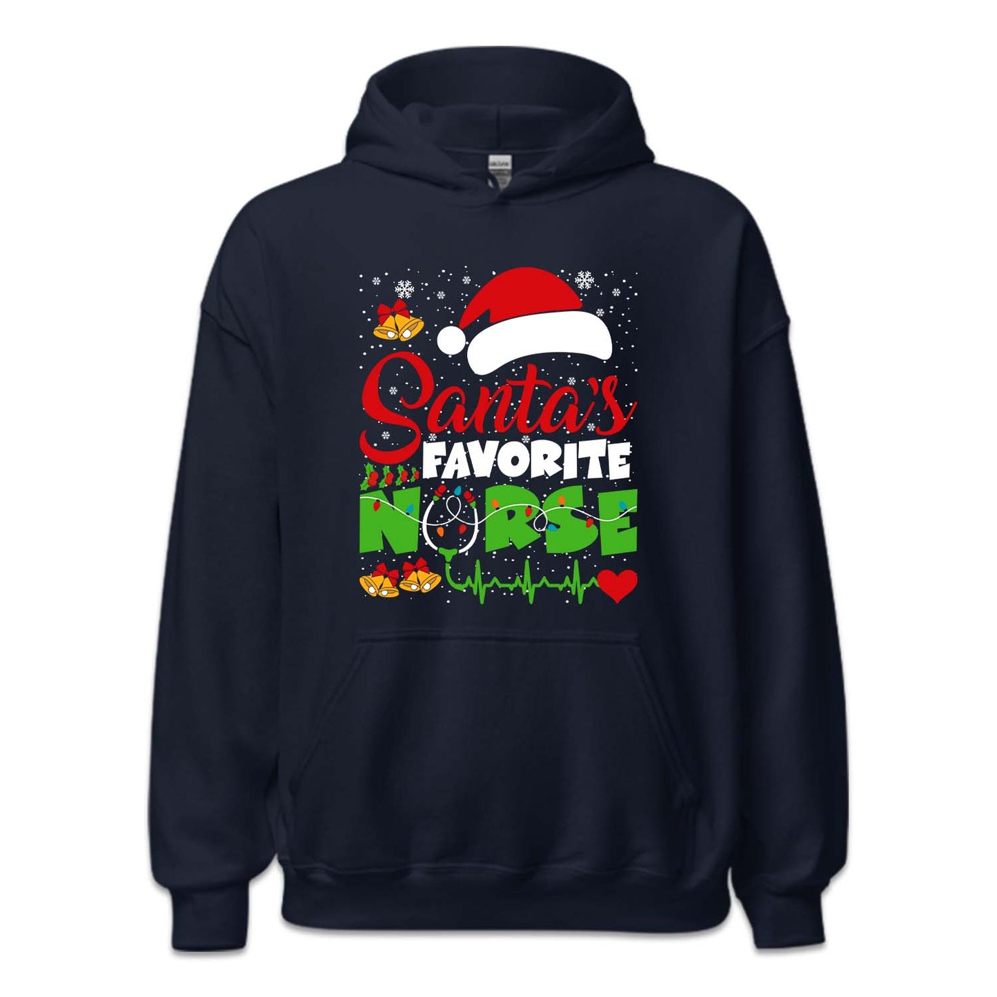 Santa's Favorite Nurse Christmas Cozy Nursing Xmas | PRODUCT CODE: SNTMFVRNUES