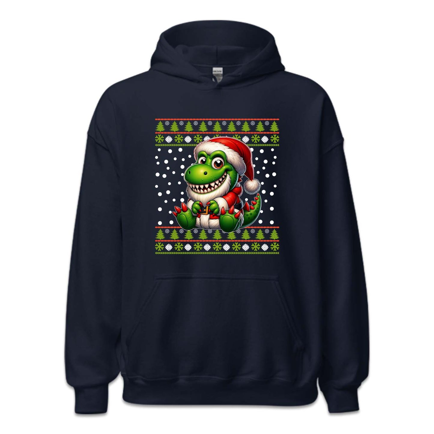 Santa T-Rex Christmas Holiday Dinosaur in Santa Suit Xmas Dino | PRODUCT CODE: STNRXECHRMA