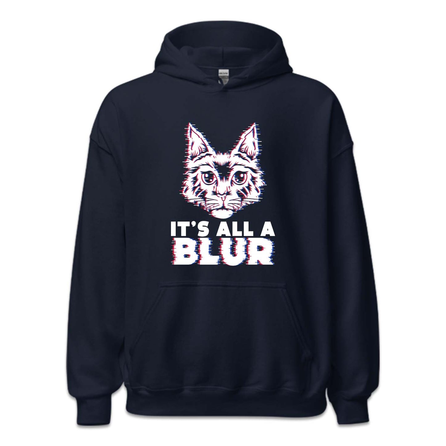 Cat It's All A Blur Hip Hop Concert Merchandise | PRODUCT CODE: CTIALBDRK