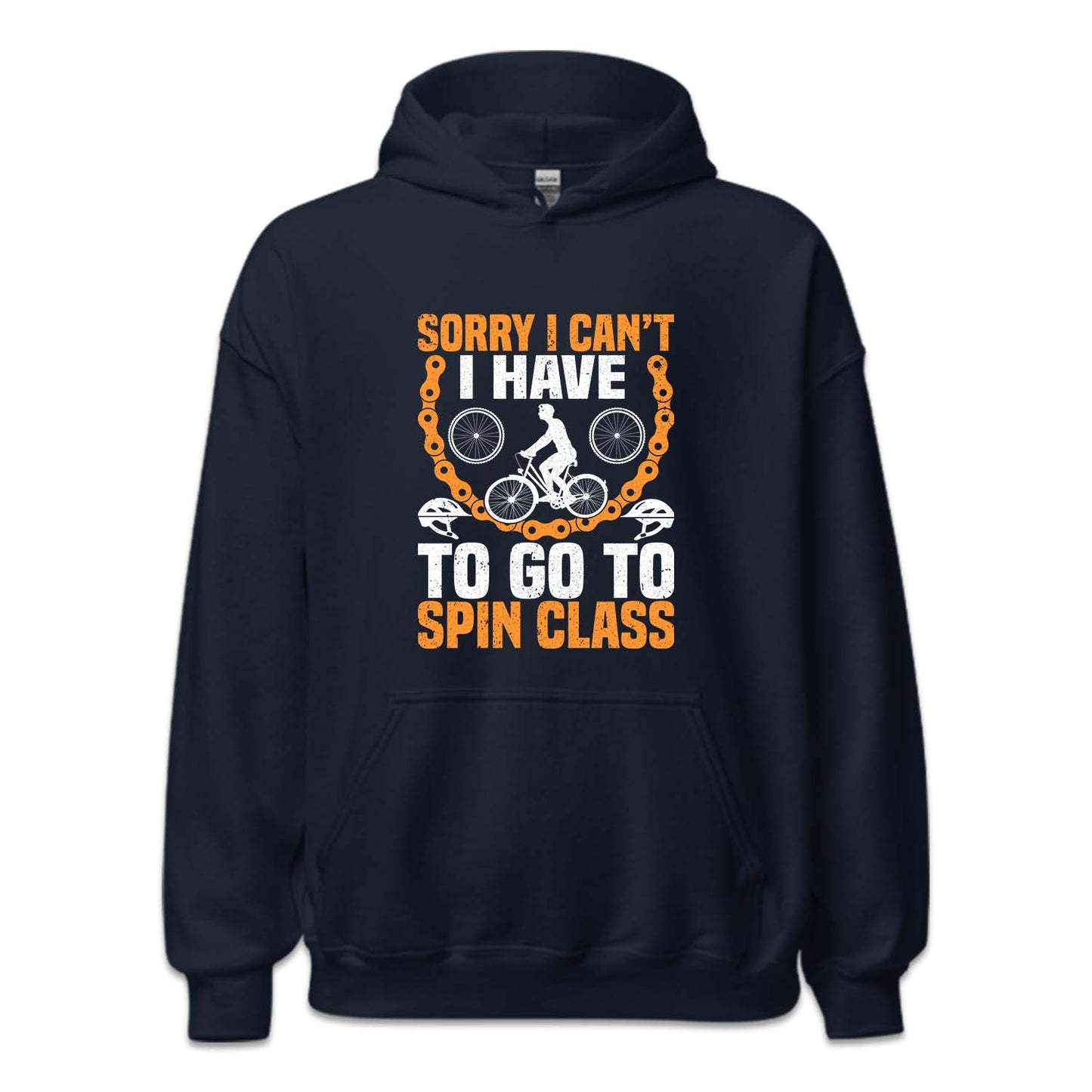Cycling Sorry I Can't I Have To Go To Spin Class Cyclist Humor | PRODUCT CODE: SRYCNTHVLCS