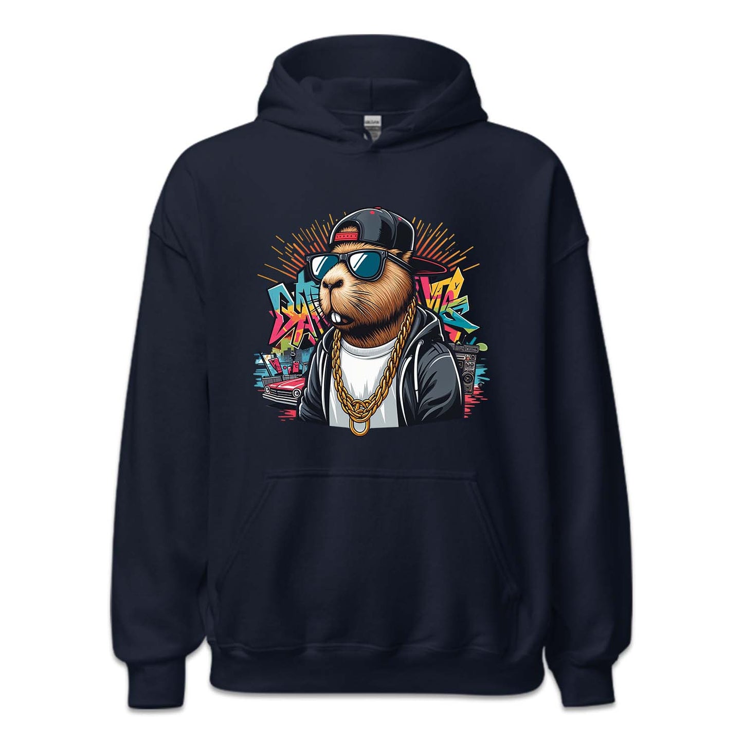 Urban Streetwear Gangster Capybara | PRODUCT CODE: GNSBRATPC